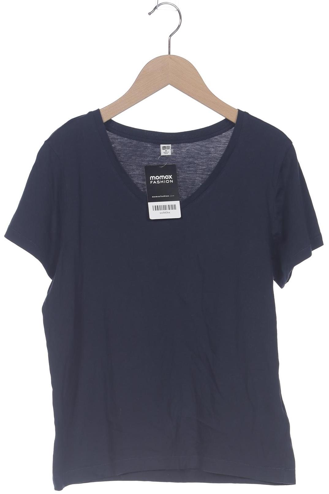

uniqlo Damen T-Shirt, marineblau, Gr. 38
