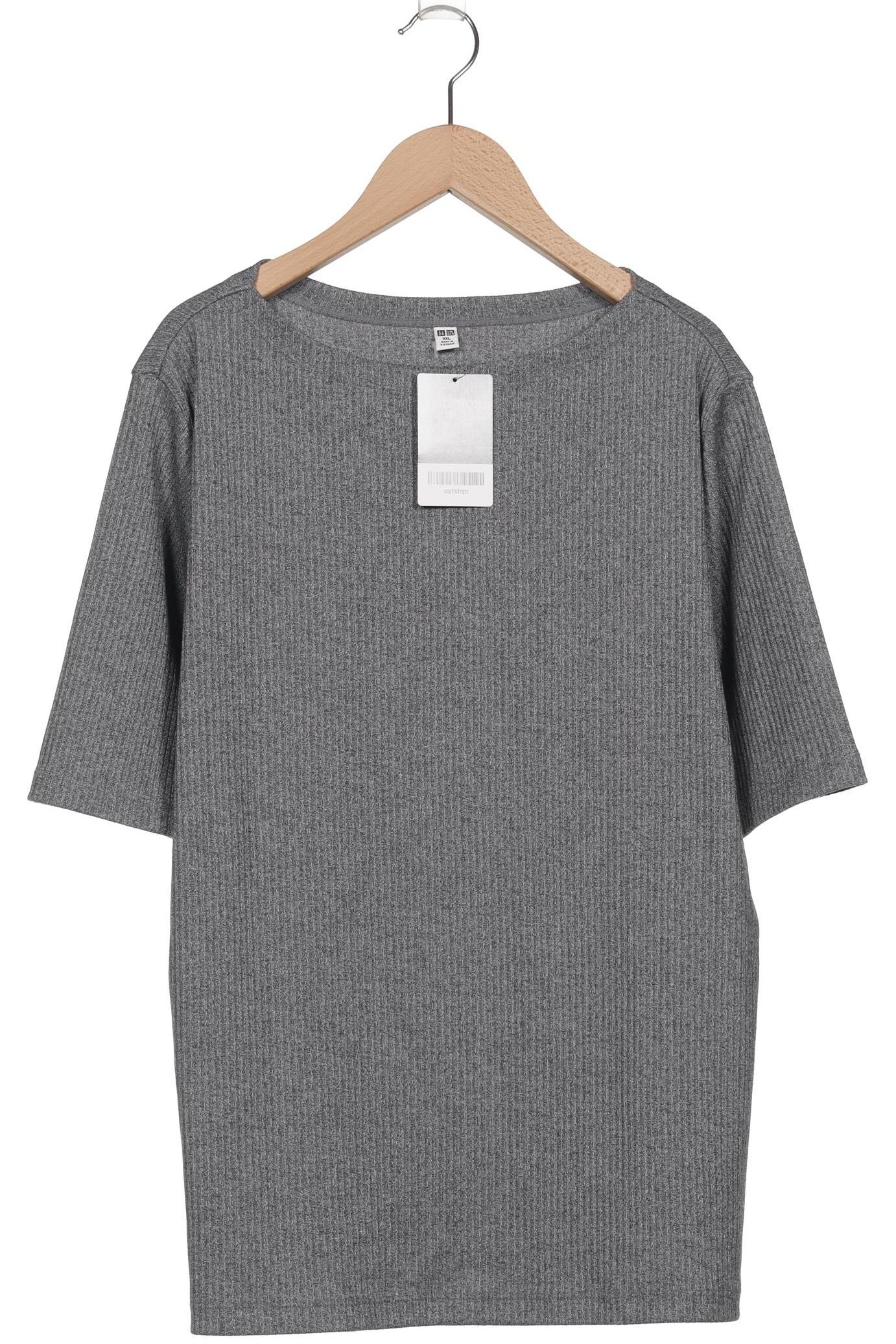 

uniqlo Damen T-Shirt, grau, Gr. 46