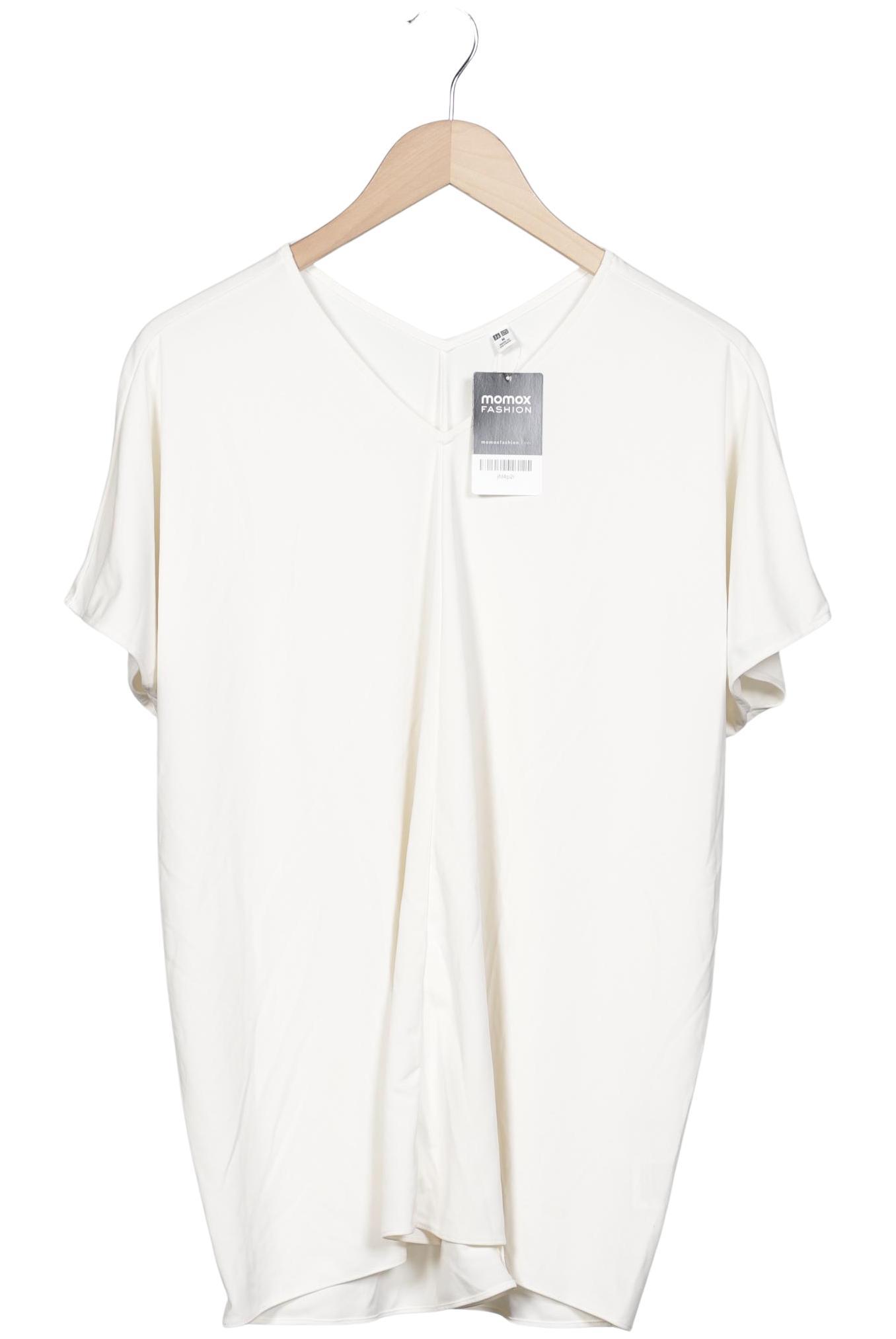 

uniqlo Damen T-Shirt, cremeweiß, Gr. 38