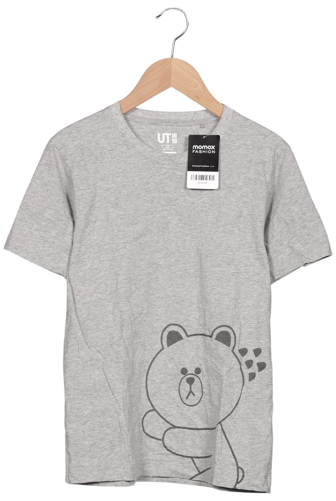 

uniqlo Damen T-Shirt, grau, Gr. 34
