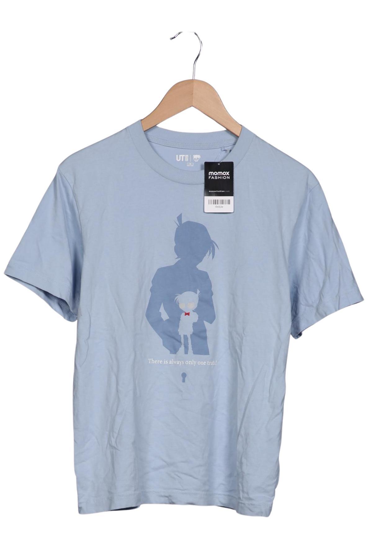 

uniqlo Damen T-Shirt, blau, Gr. 38