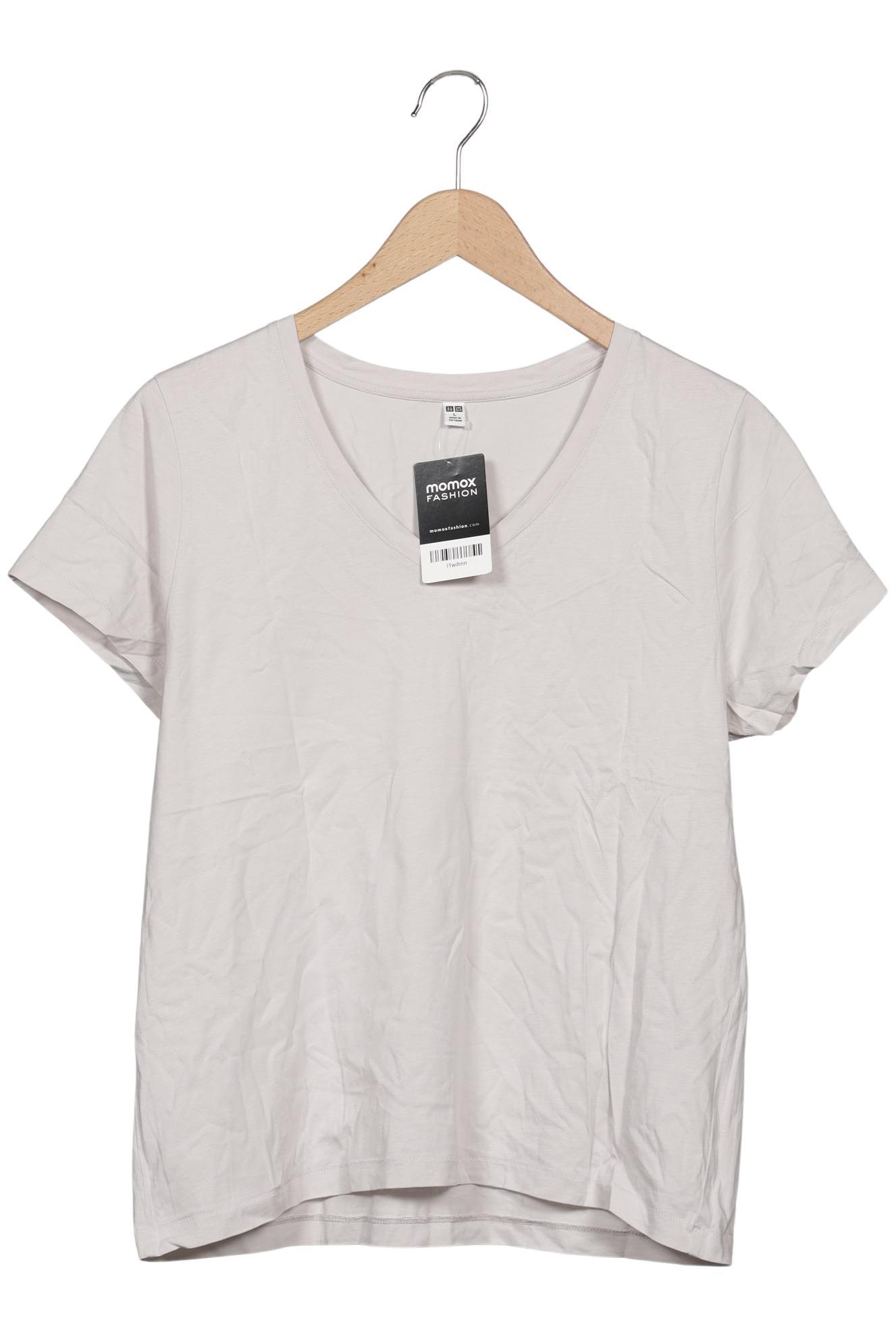 

uniqlo Damen T-Shirt, grau, Gr. 42