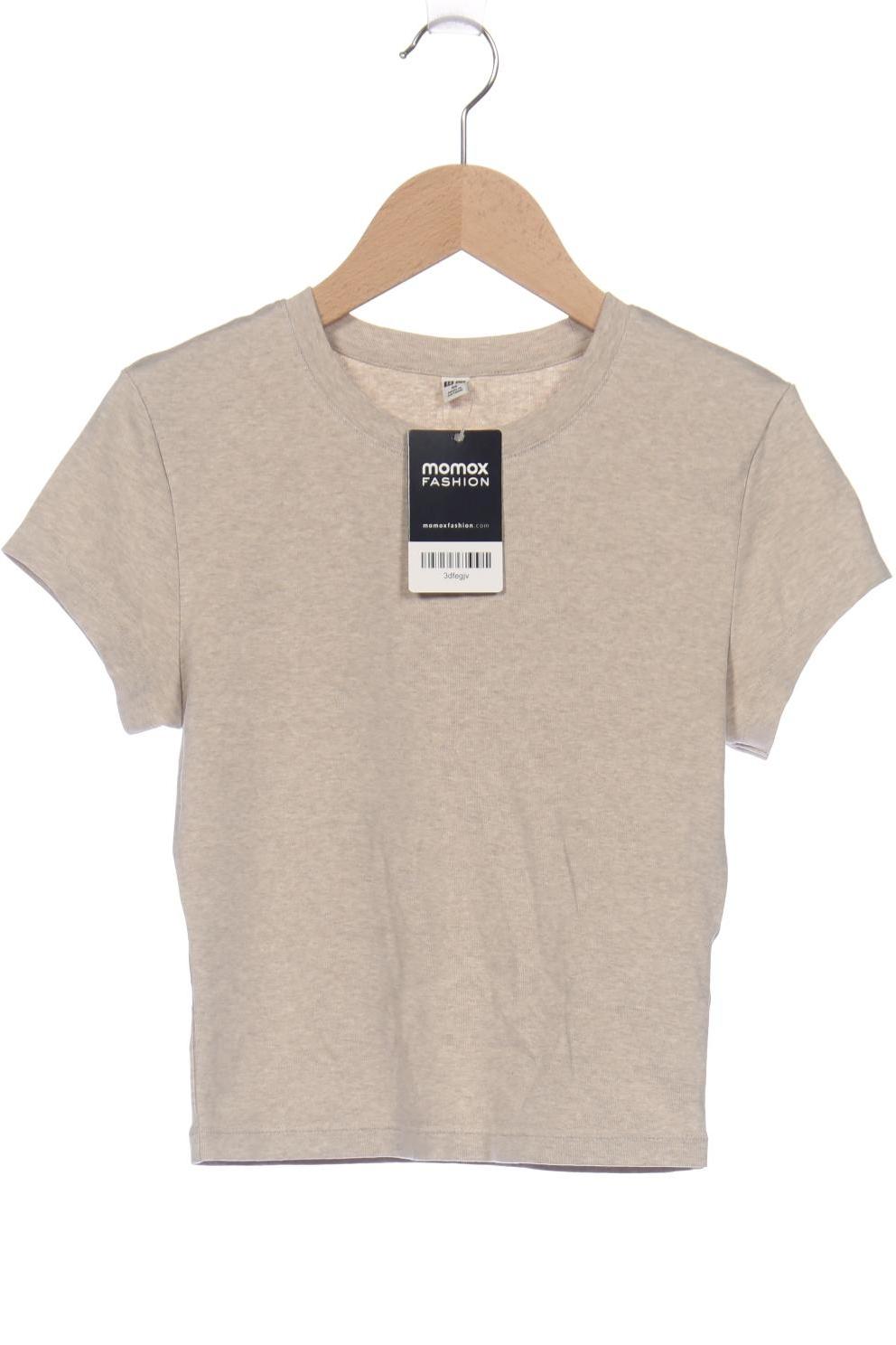 

uniqlo Damen T-Shirt, beige, Gr. 34