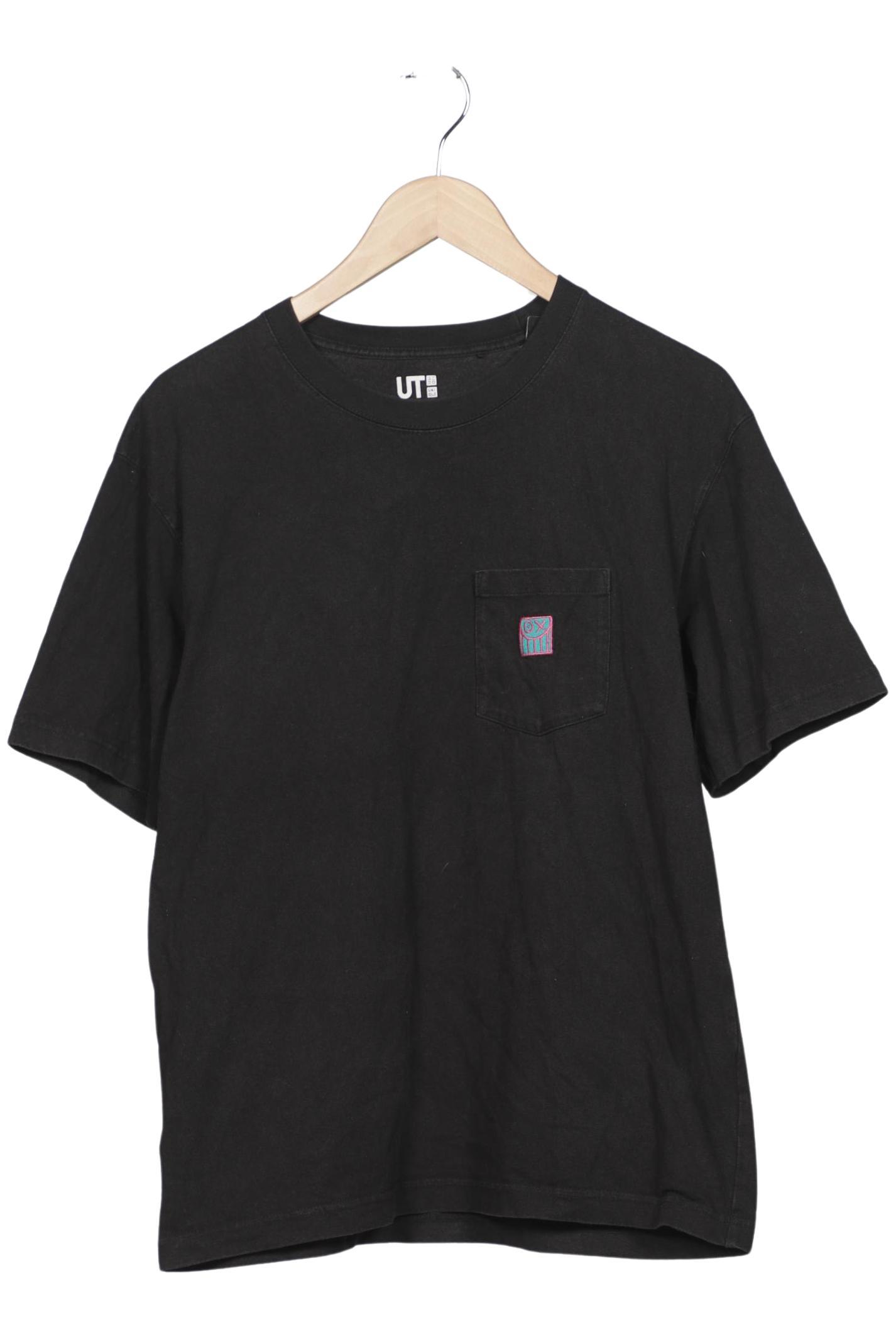 

uniqlo Damen T-Shirt, schwarz, Gr. 36