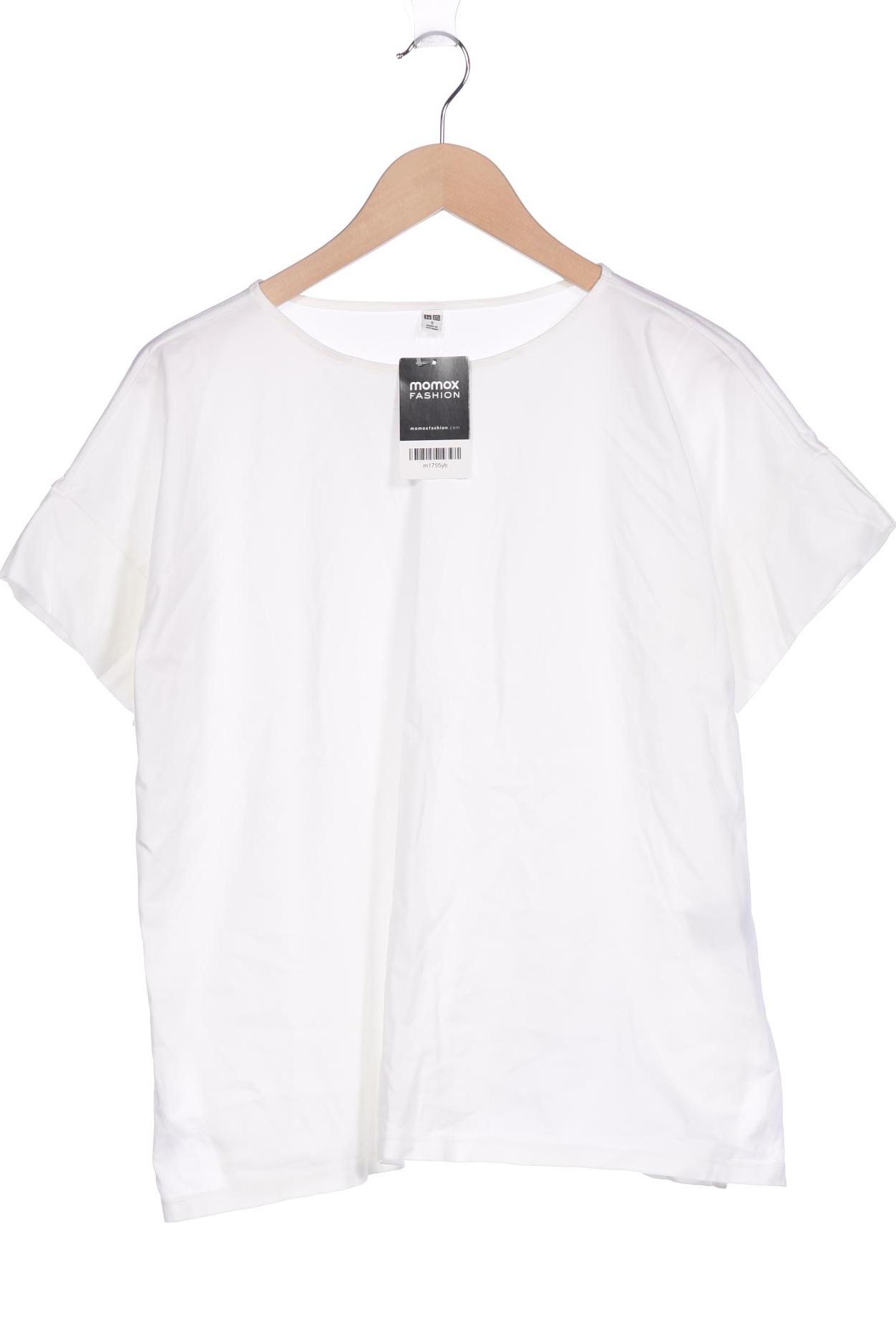 

uniqlo Damen T-Shirt, cremeweiß, Gr. 36