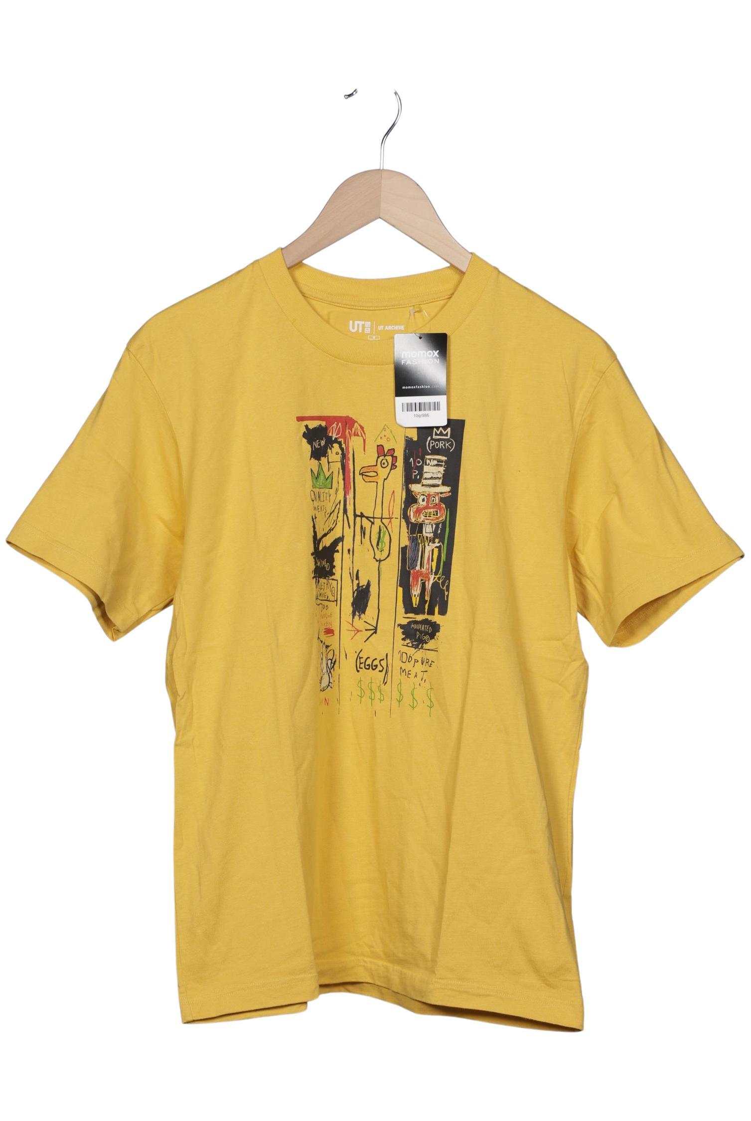 

uniqlo Damen T-Shirt, gelb, Gr. 38