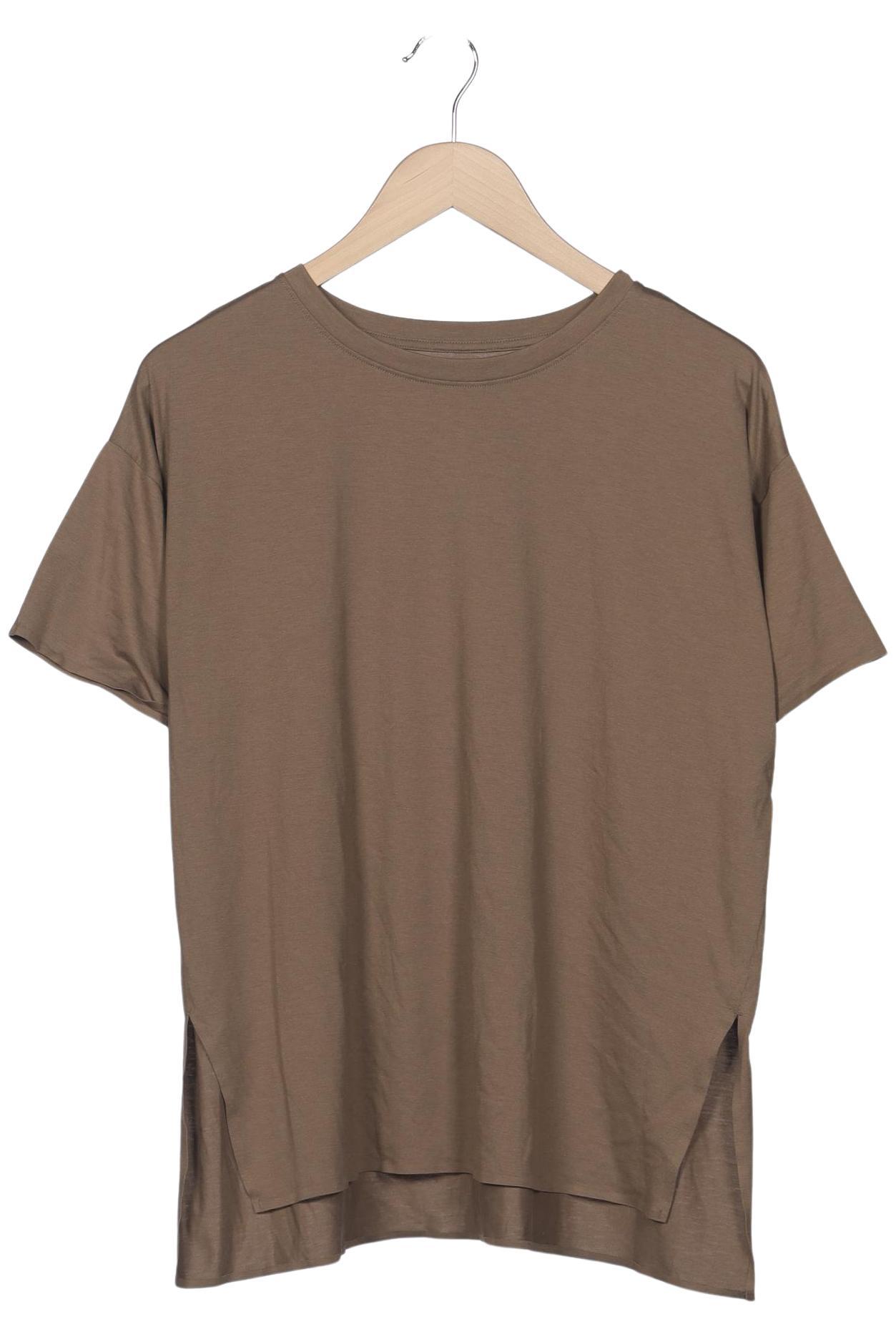 

uniqlo Damen T-Shirt, braun, Gr. 38