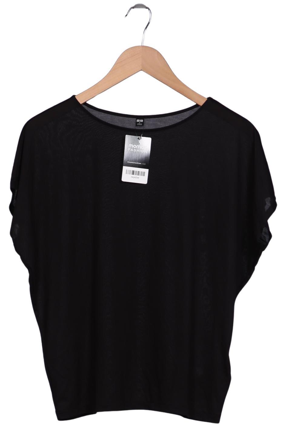 

uniqlo Damen T-Shirt, schwarz, Gr. 36