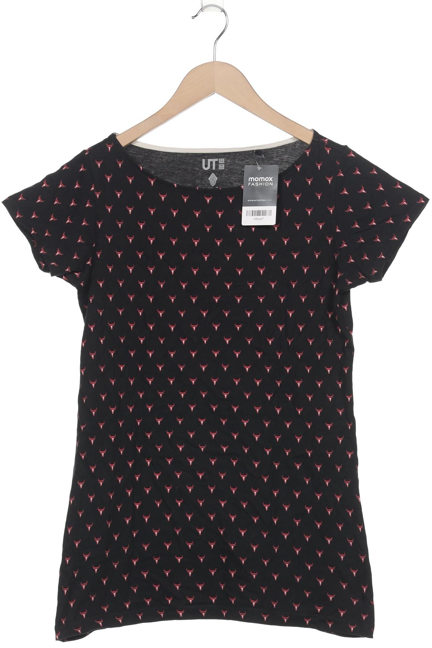 

uniqlo Damen T-Shirt, schwarz, Gr. 38