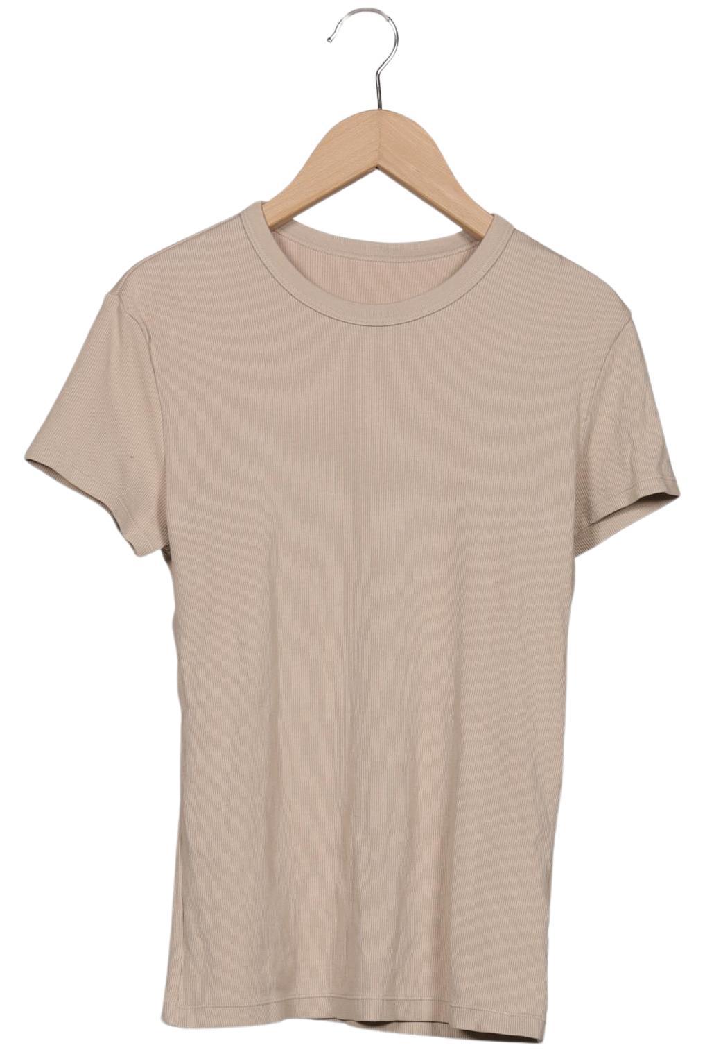 

uniqlo Damen T-Shirt, beige, Gr. 36