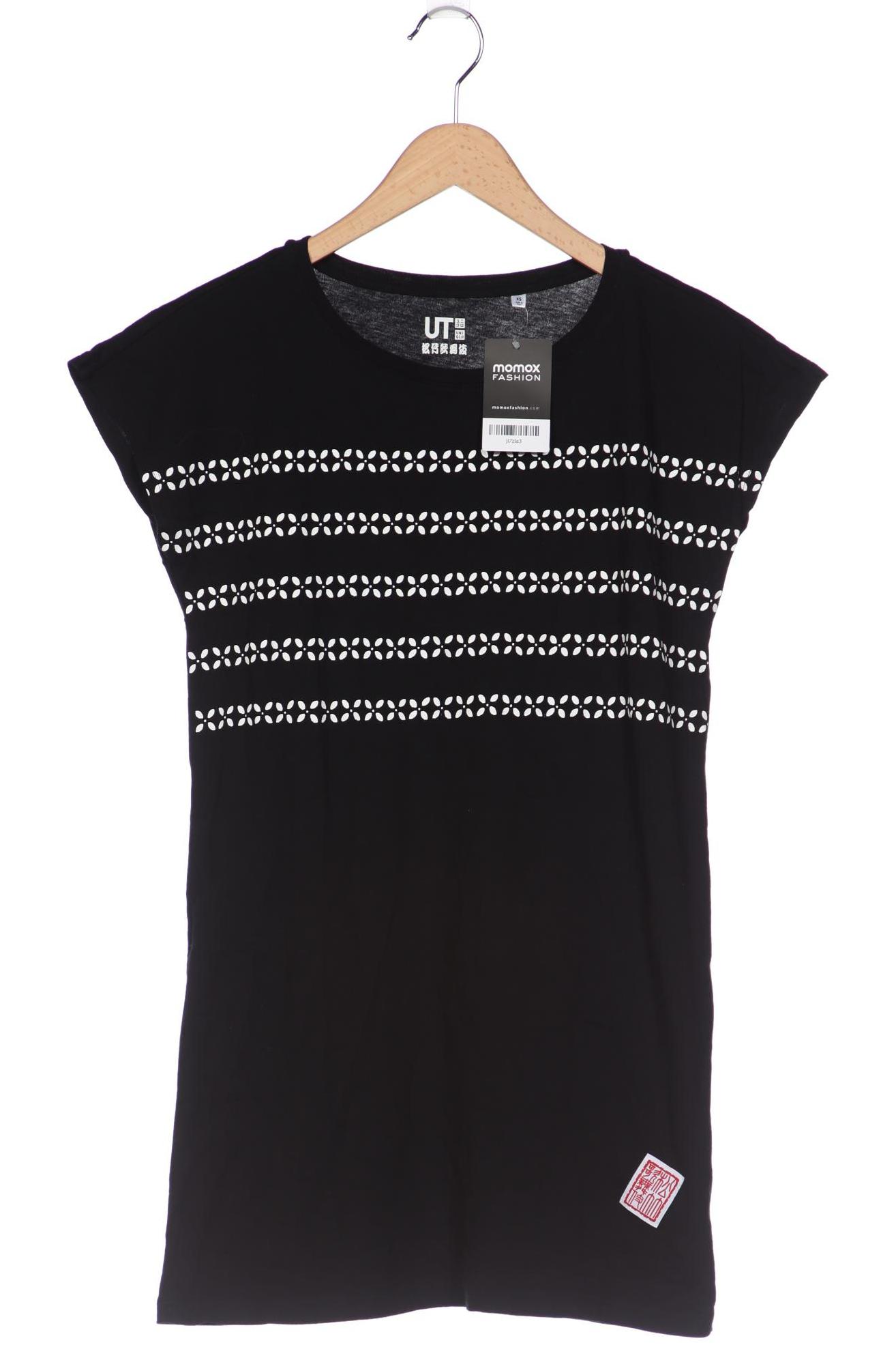 

uniqlo Damen T-Shirt, schwarz, Gr. 34