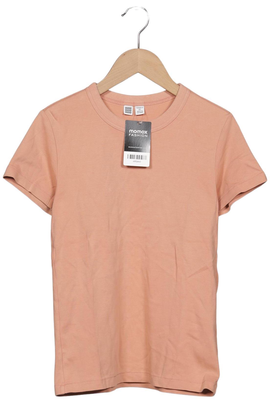 

uniqlo Damen T-Shirt, orange, Gr. 34