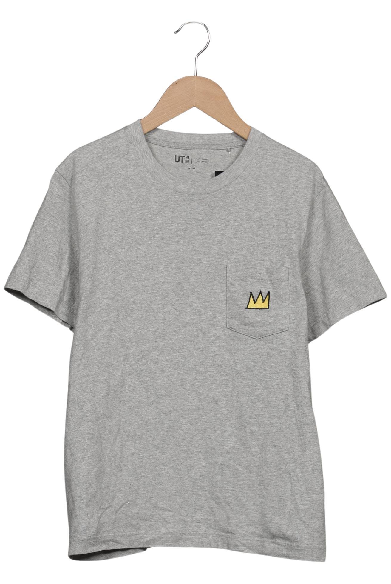 

uniqlo Damen T-Shirt, grau, Gr. 34