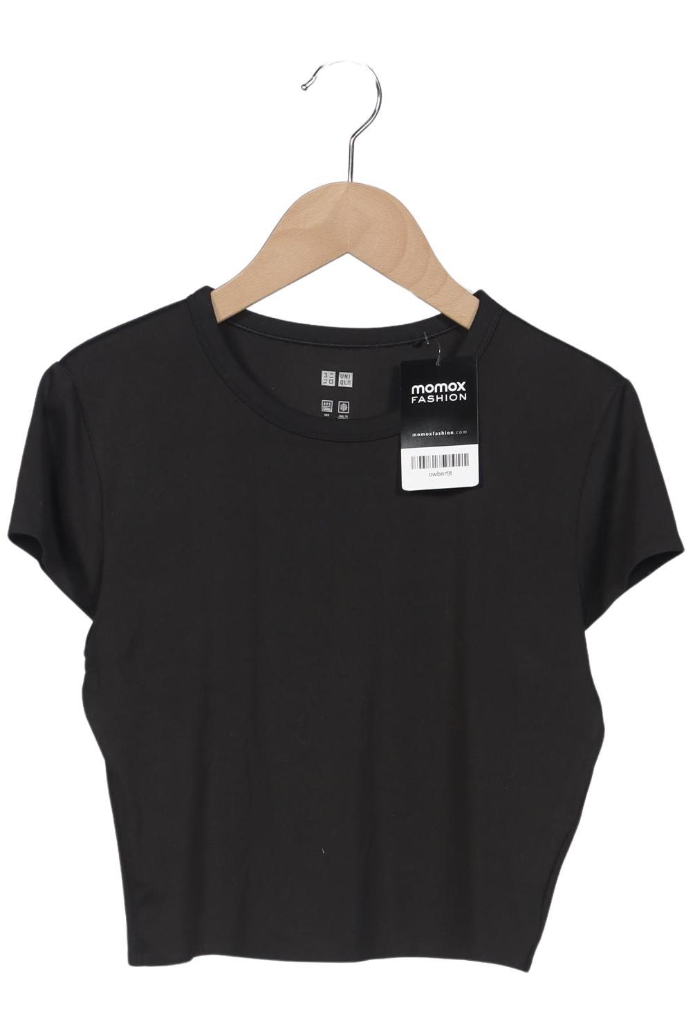 

uniqlo Damen T-Shirt, schwarz, Gr. 36