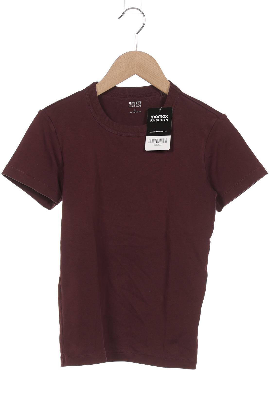 

uniqlo Damen T-Shirt, bordeaux, Gr. 36