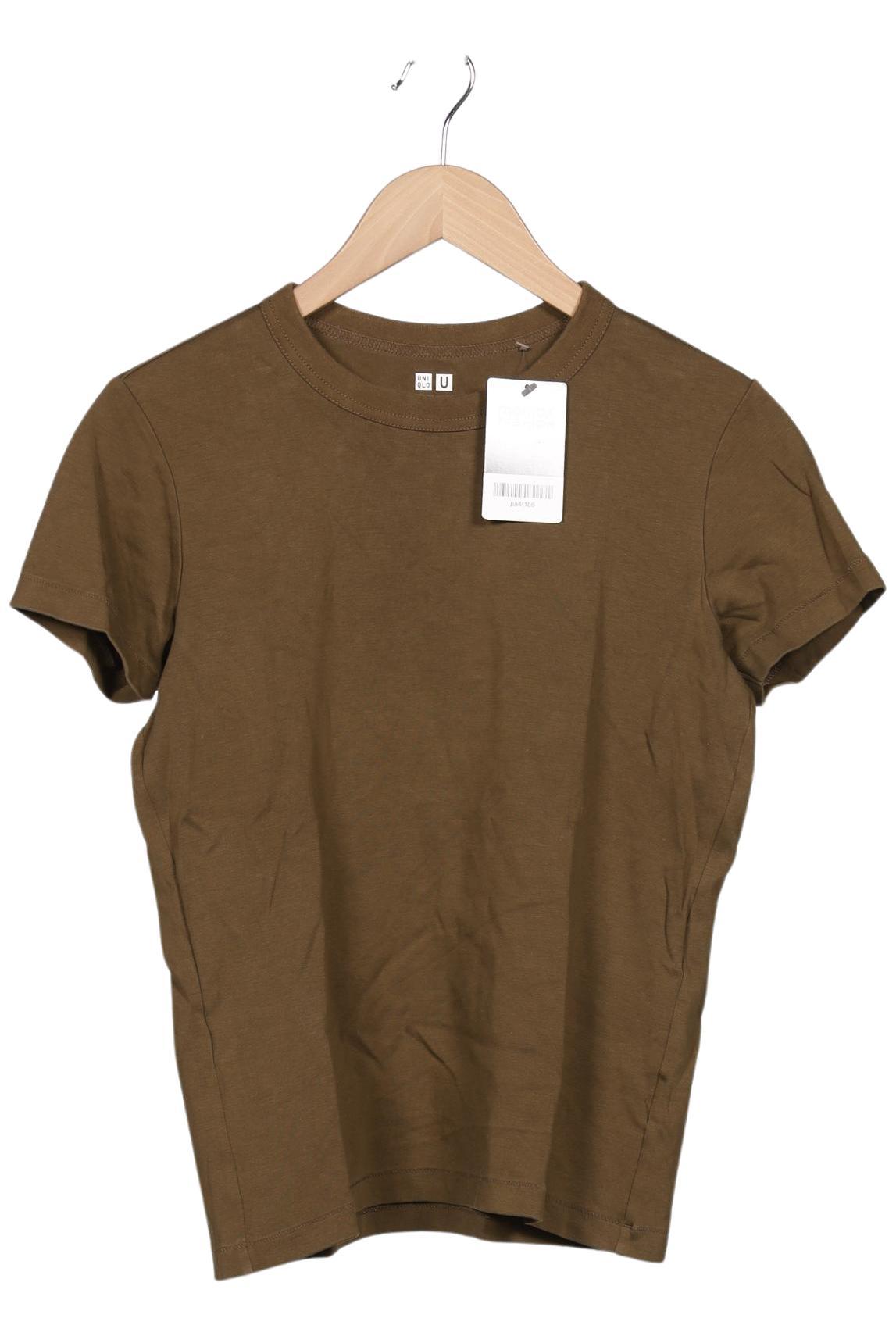 

uniqlo Damen T-Shirt, grün, Gr. 38