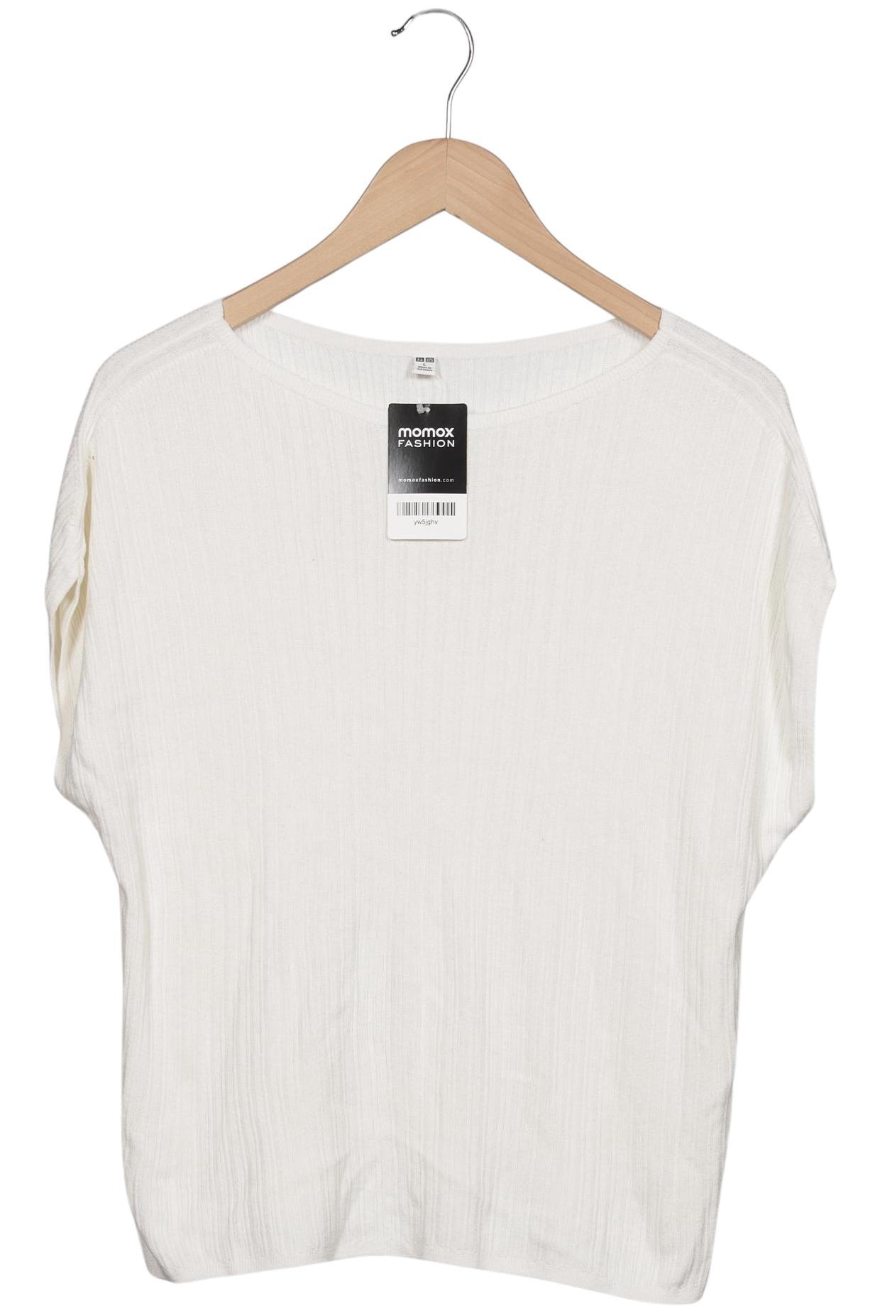 

uniqlo Damen T-Shirt, cremeweiß, Gr. 42
