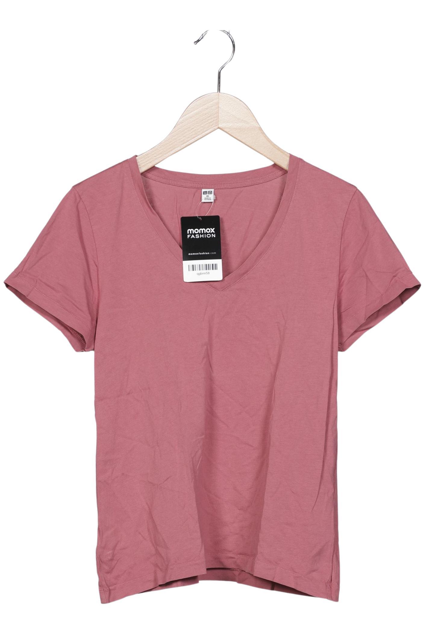 

uniqlo Damen T-Shirt, pink, Gr. 34