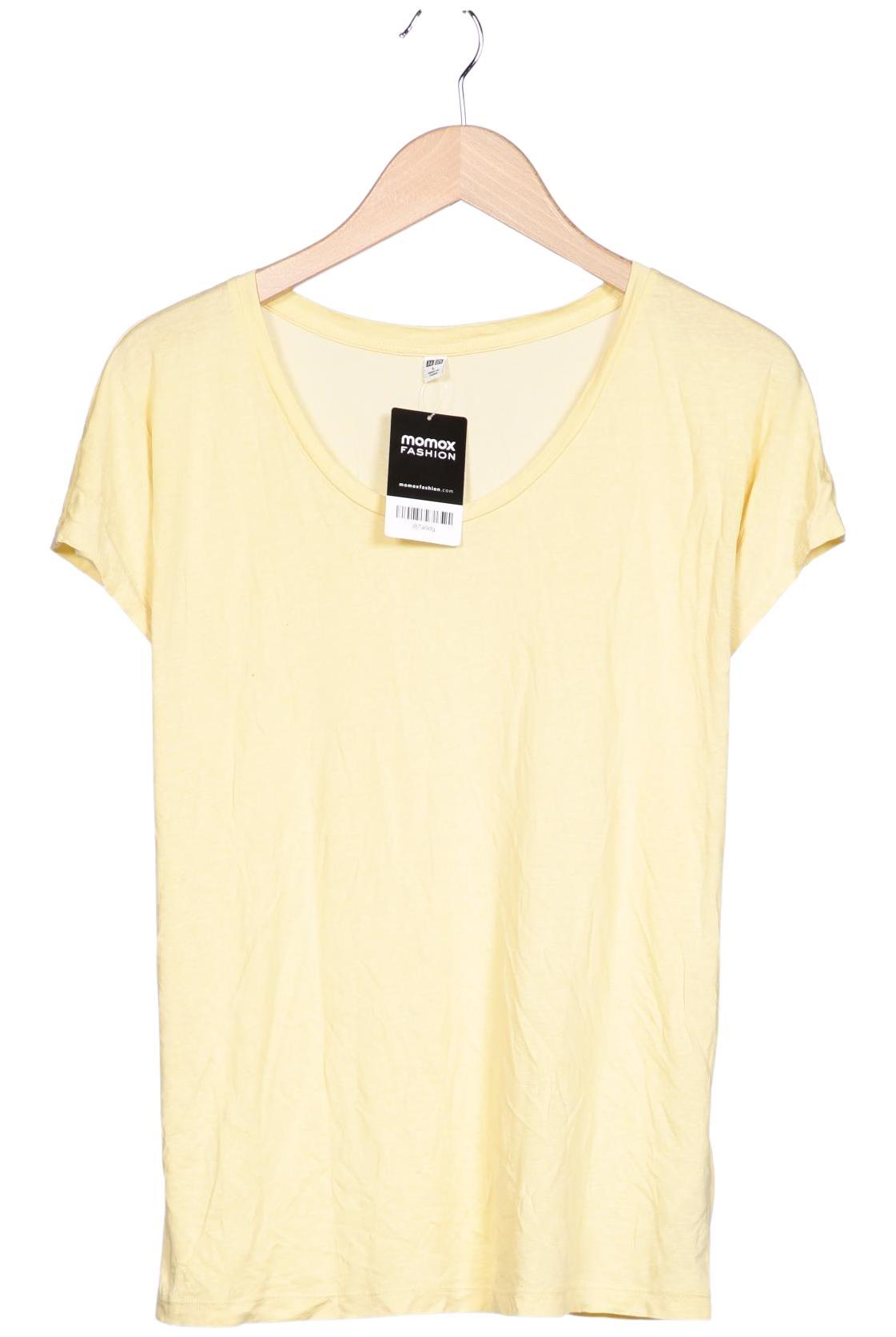 

uniqlo Damen T-Shirt, gelb, Gr. 42