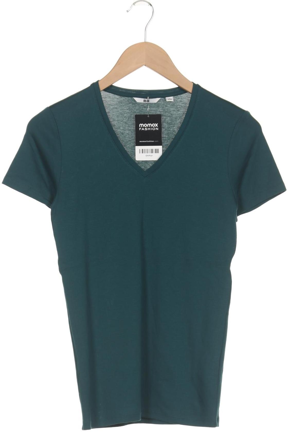 

uniqlo Damen T-Shirt, türkis, Gr. 36