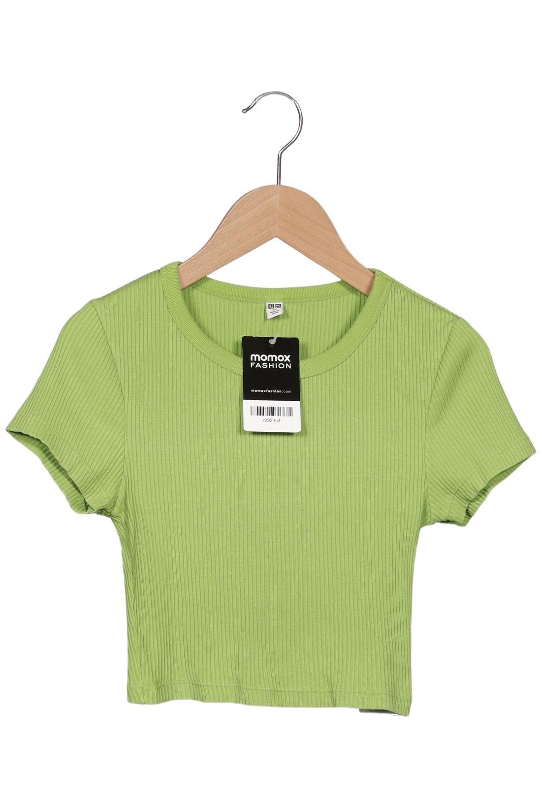 

uniqlo Damen T-Shirt, hellgrün, Gr. 34
