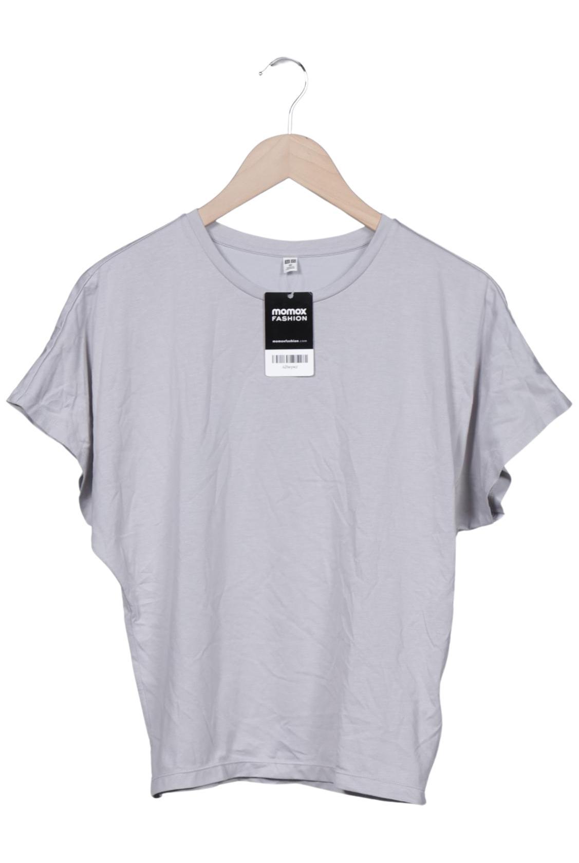 

uniqlo Damen T-Shirt, grau, Gr. 34