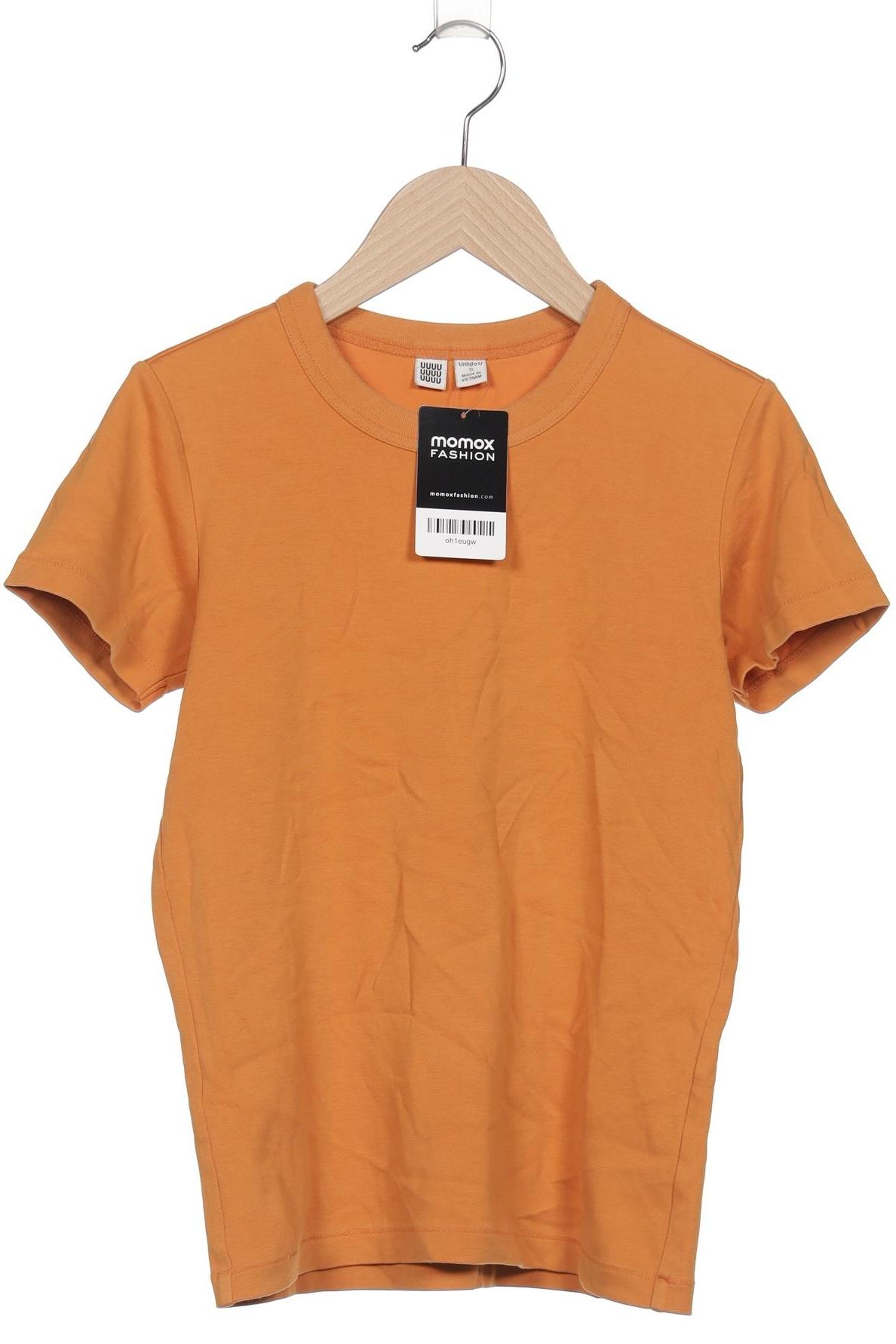 

uniqlo Damen T-Shirt, orange, Gr. 36