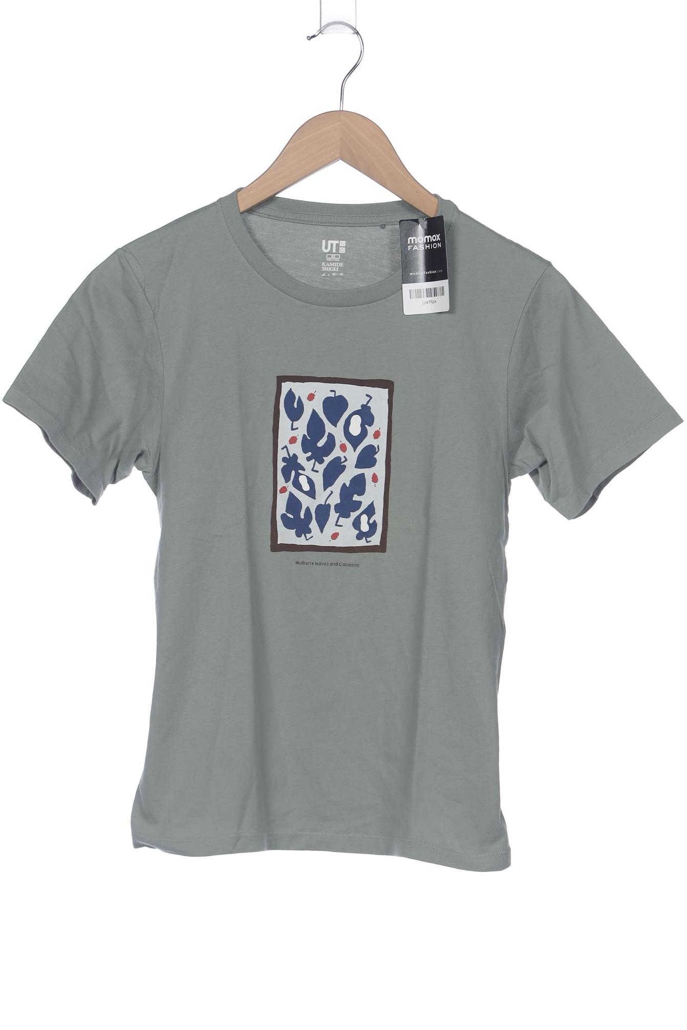 

uniqlo Damen T-Shirt, türkis, Gr. 34