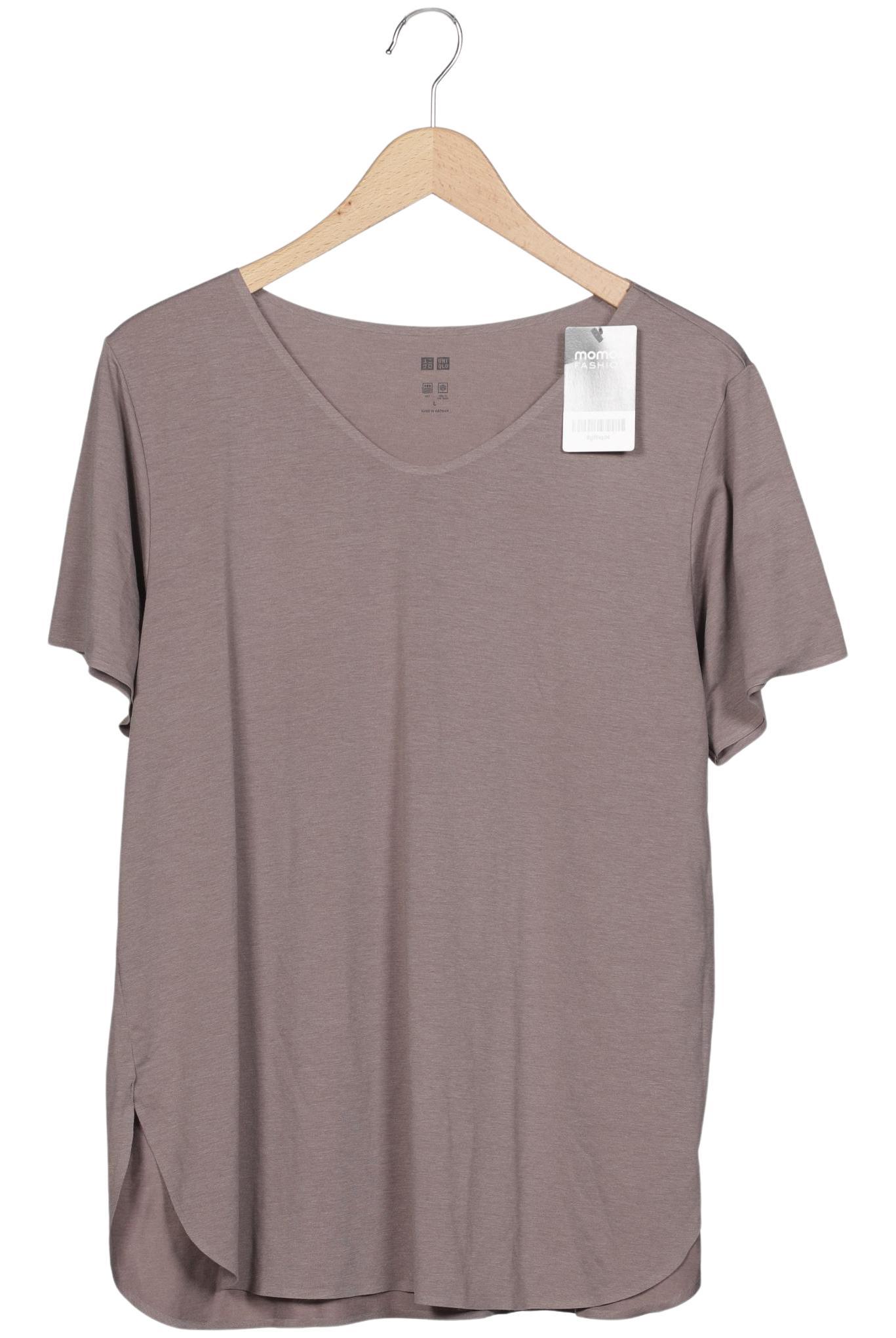 

uniqlo Damen T-Shirt, grau, Gr. 42