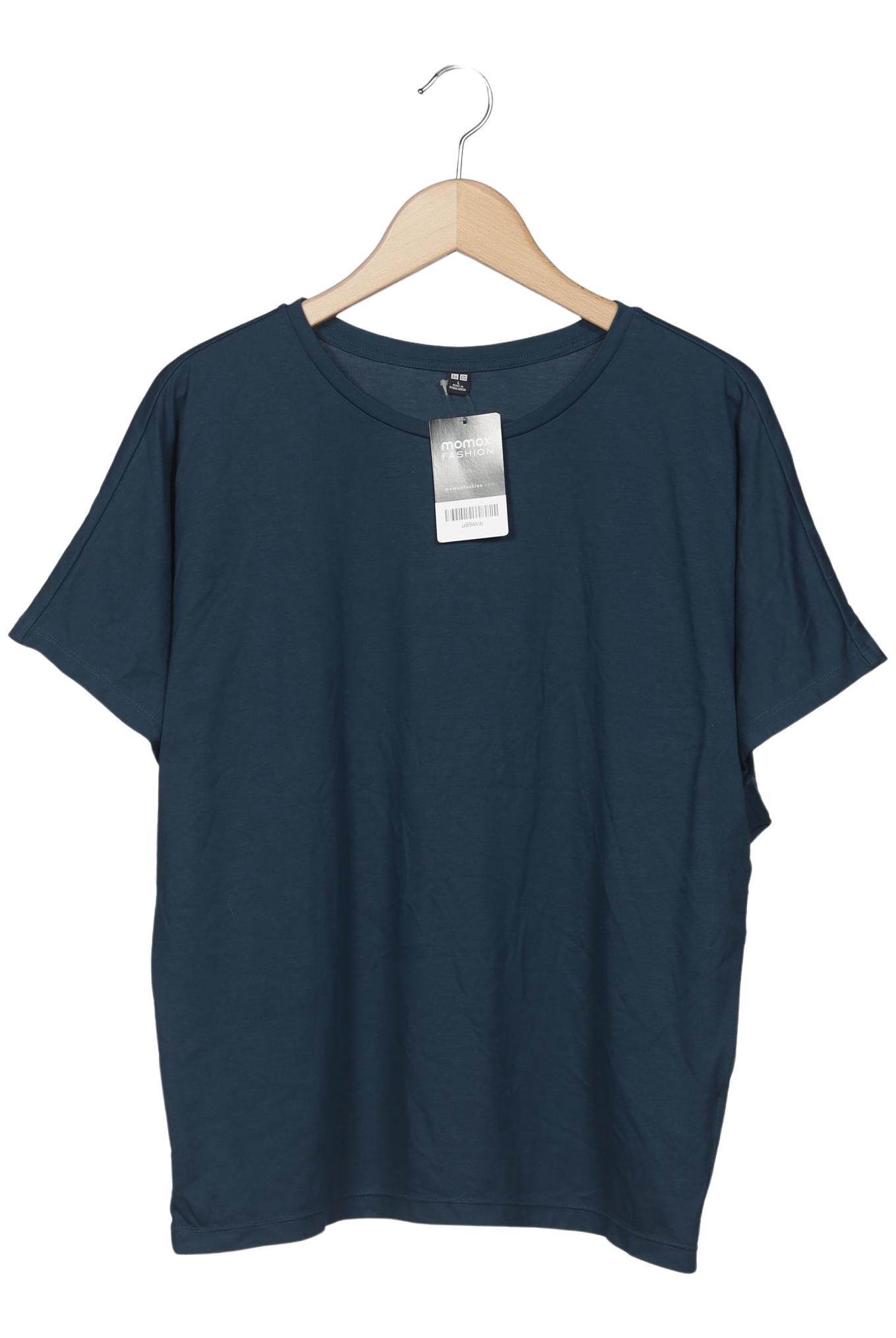 

uniqlo Damen T-Shirt, marineblau, Gr. 42
