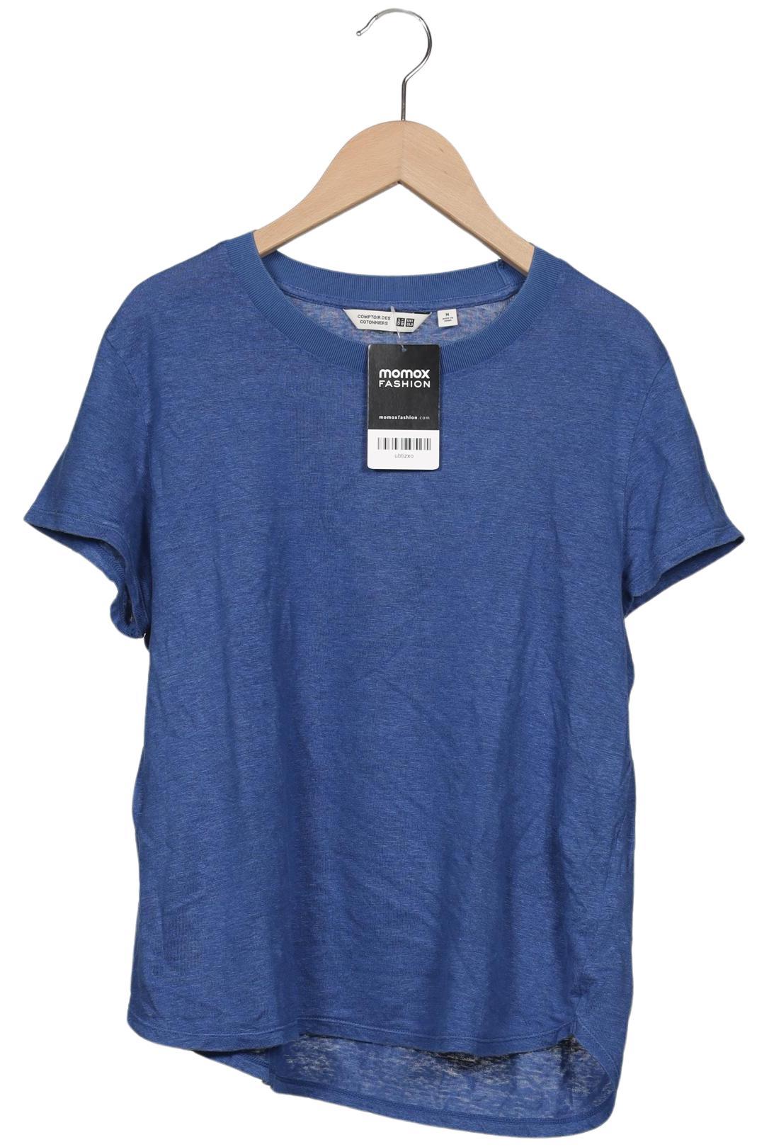 

uniqlo Damen T-Shirt, blau, Gr. 38