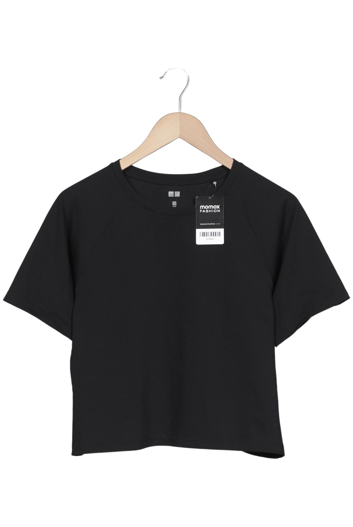 

uniqlo Damen T-Shirt, schwarz, Gr. 38