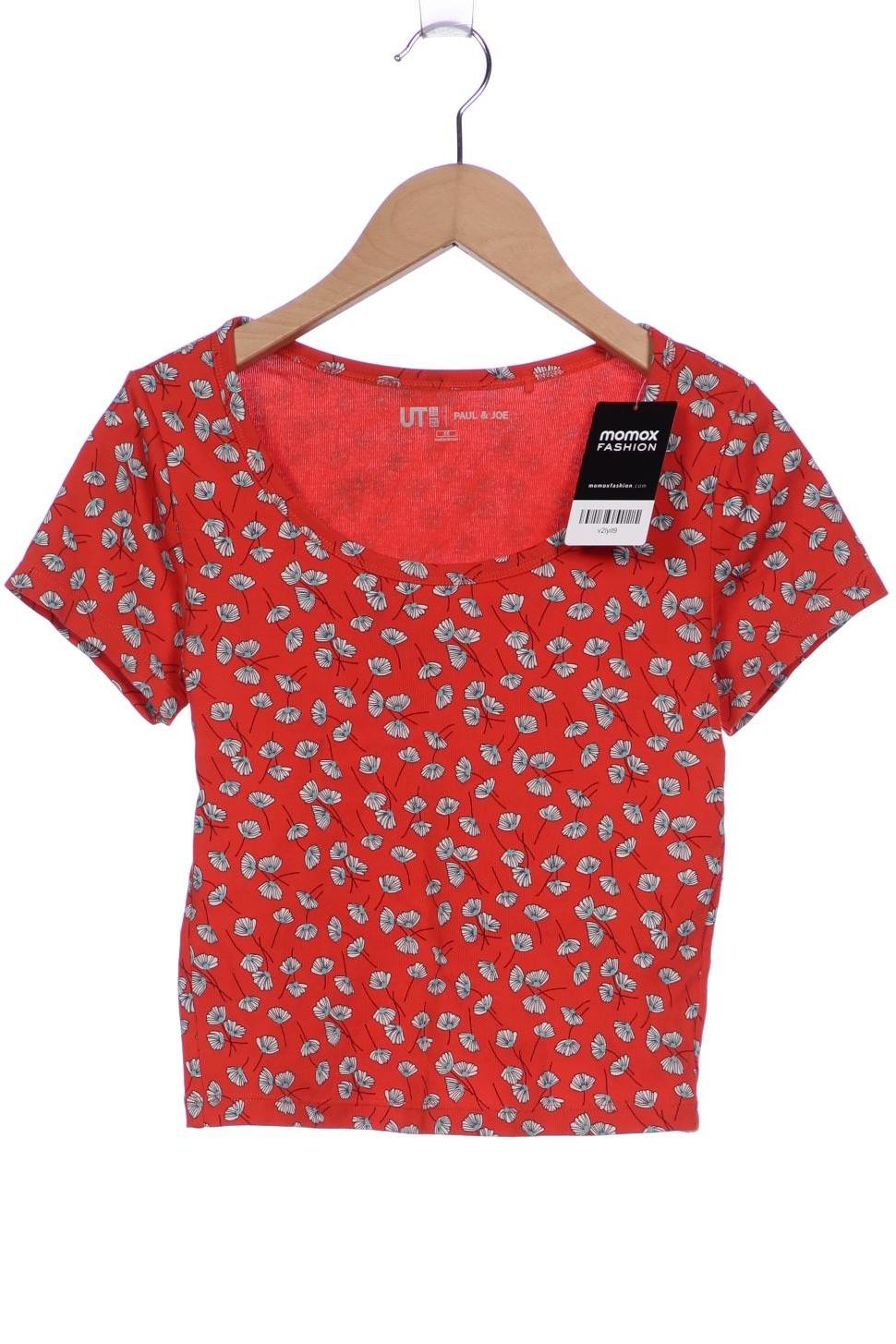 

uniqlo Damen T-Shirt, rot, Gr. 34