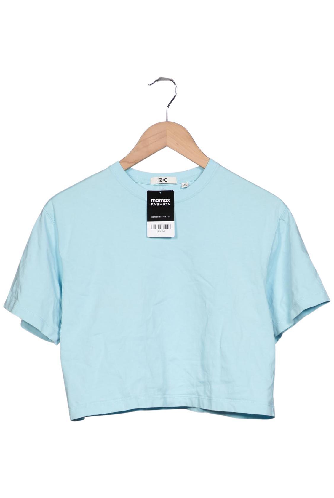 

uniqlo Damen T-Shirt, hellblau, Gr. 34