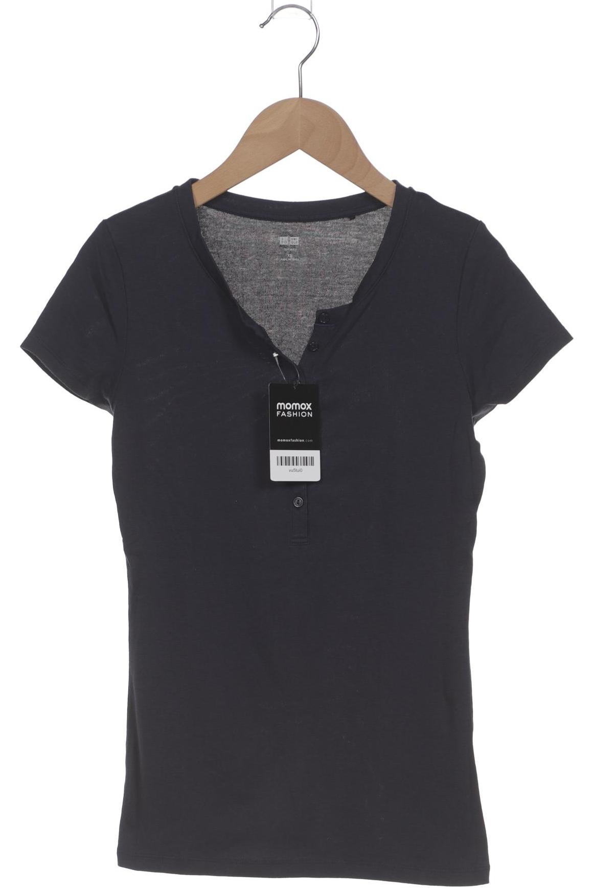 

uniqlo Damen T-Shirt, marineblau, Gr. 34