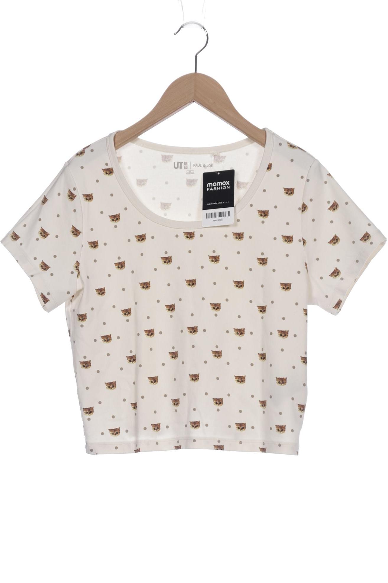 

uniqlo Damen T-Shirt, cremeweiß, Gr. 44