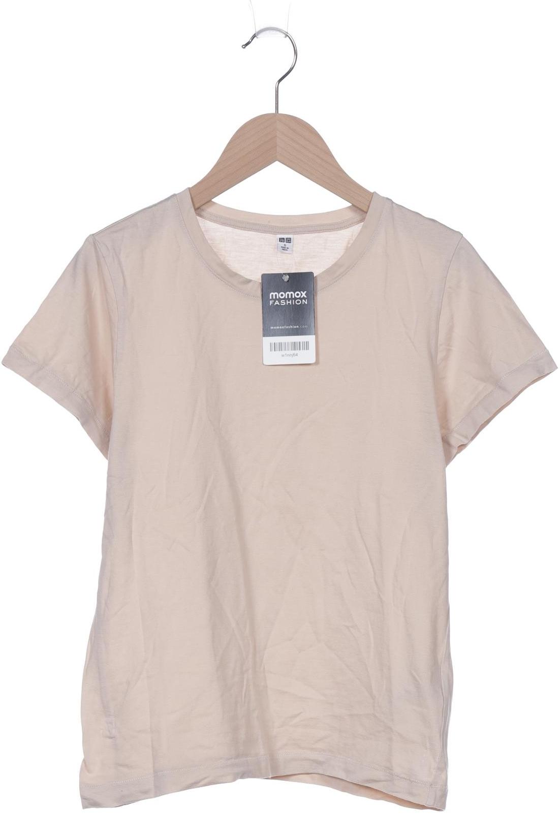 

uniqlo Damen T-Shirt, beige, Gr. 36