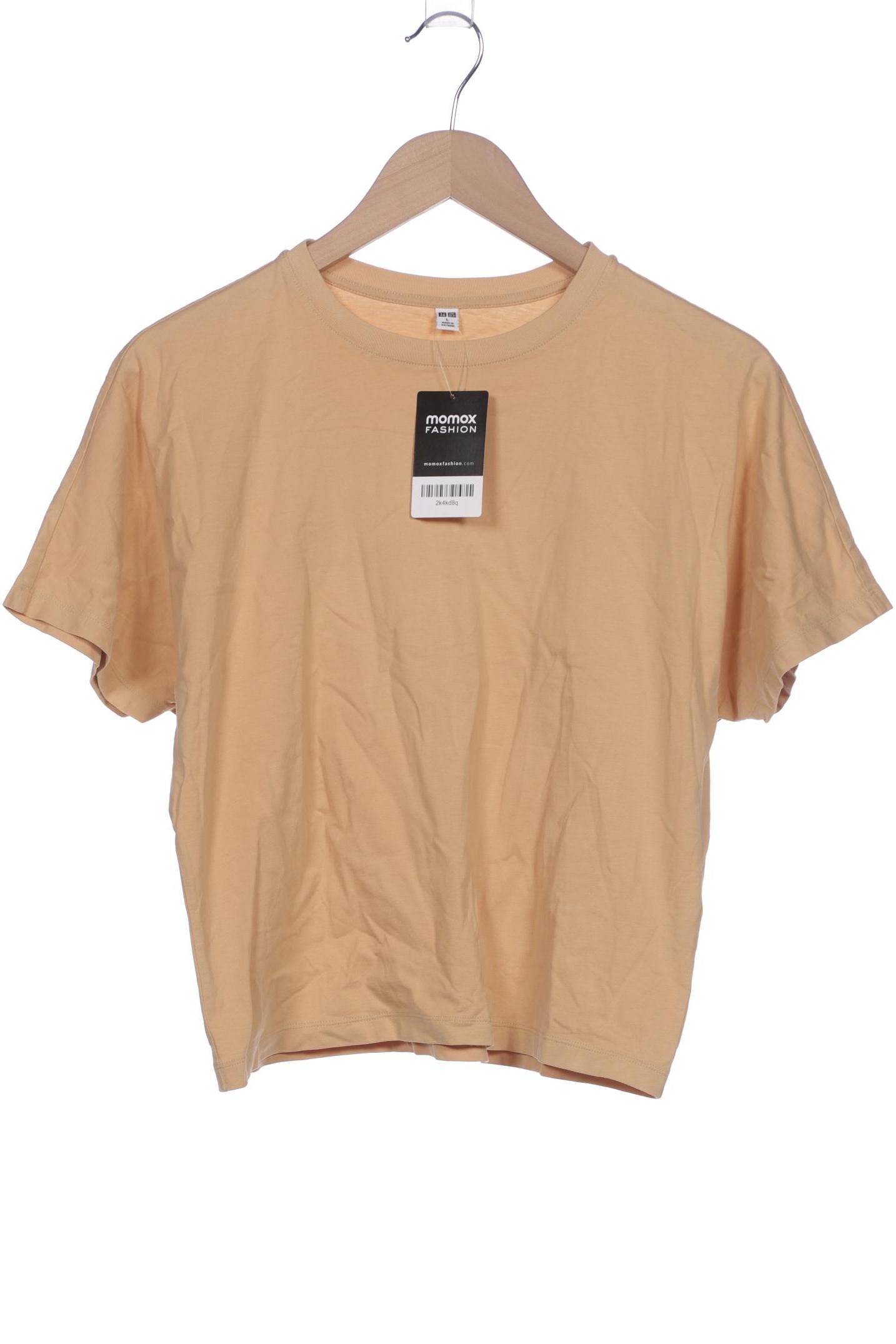 

uniqlo Damen T-Shirt, beige, Gr. 42