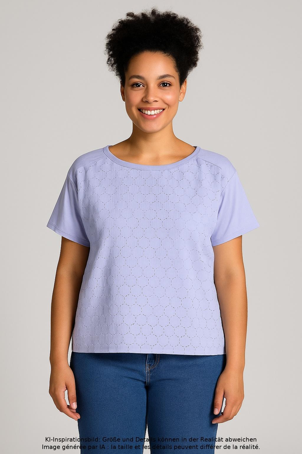 

uniqlo Damen T-Shirt, hellblau, Gr. 44