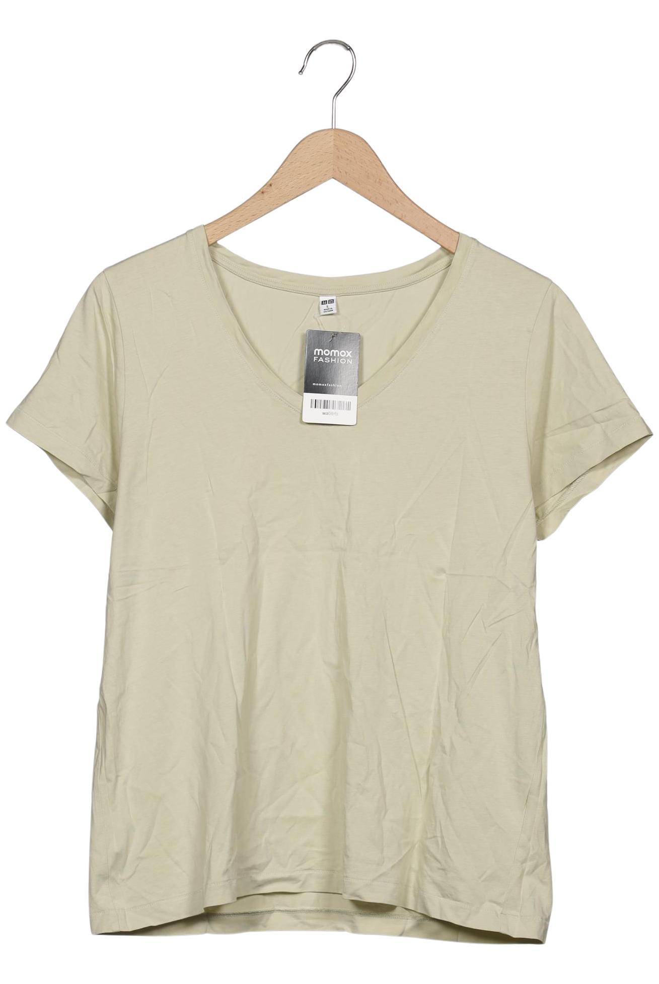 

uniqlo Damen T-Shirt, hellgrün, Gr. 42