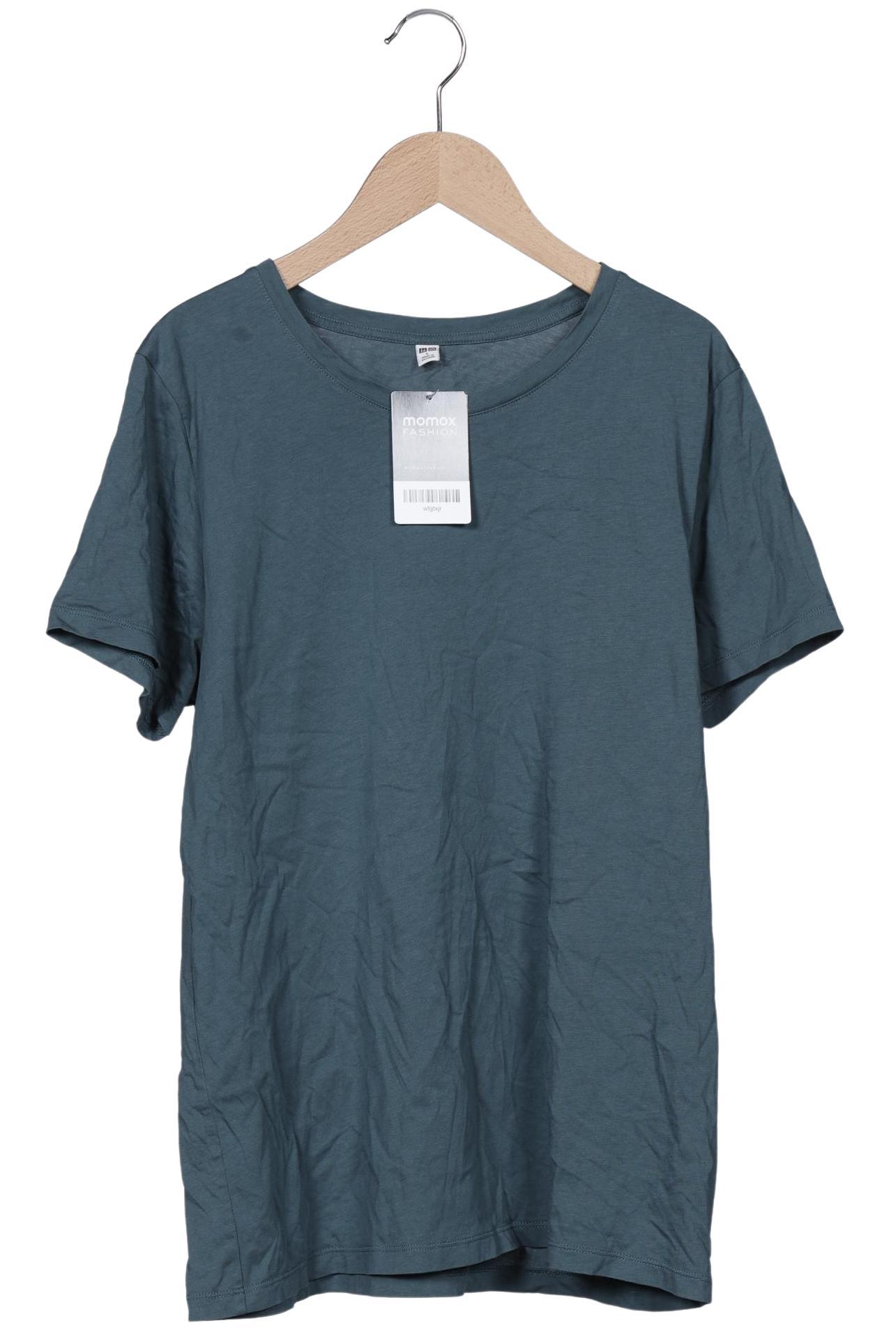 

uniqlo Damen T-Shirt, türkis, Gr. 42