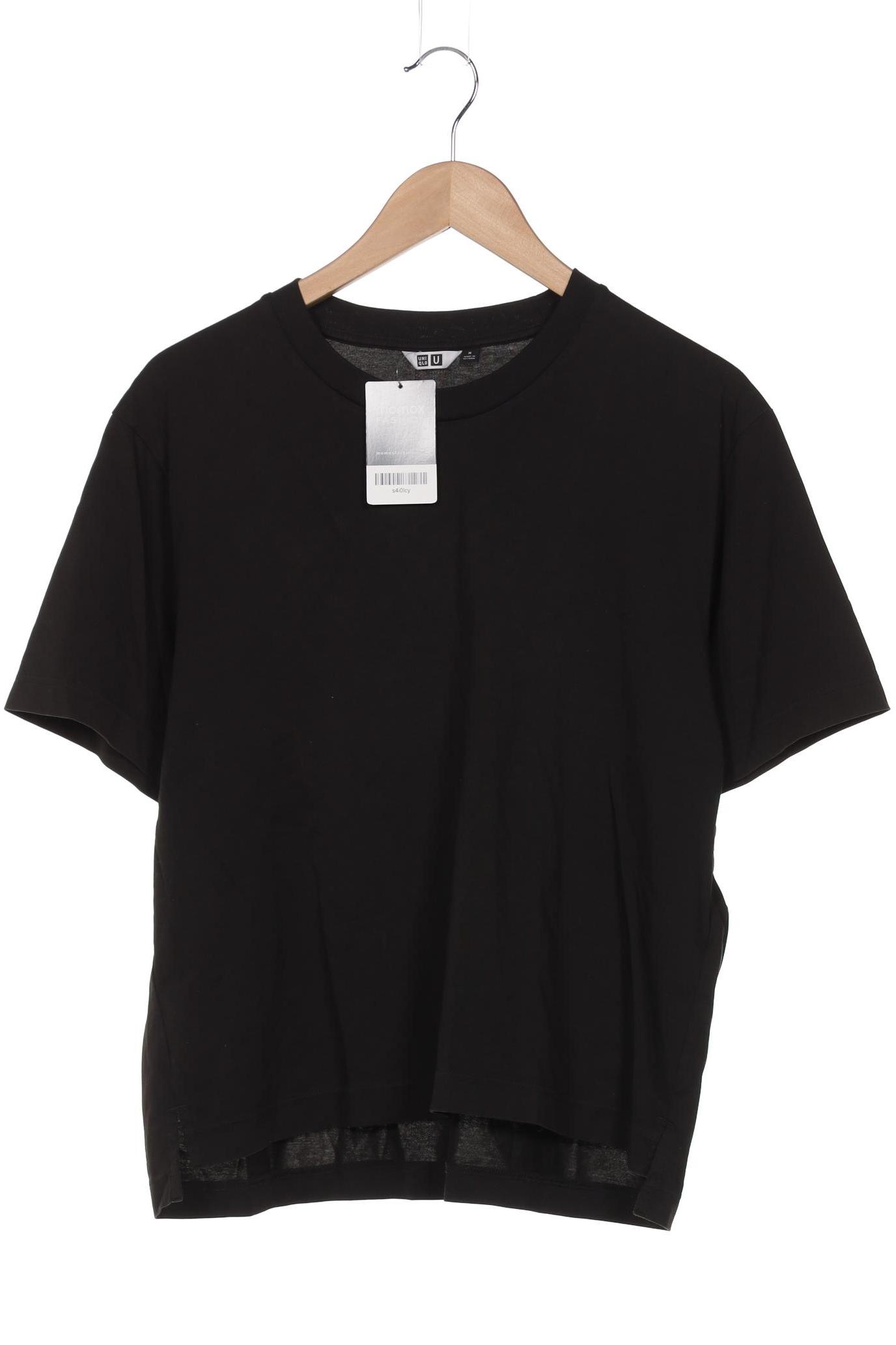 

uniqlo Damen T-Shirt, schwarz, Gr. 38