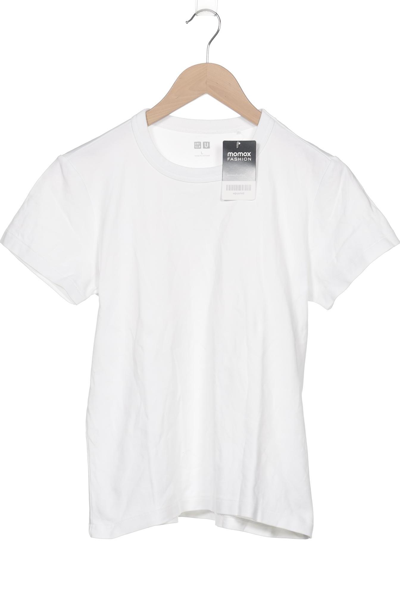 

uniqlo Damen T-Shirt, weiß, Gr. 42