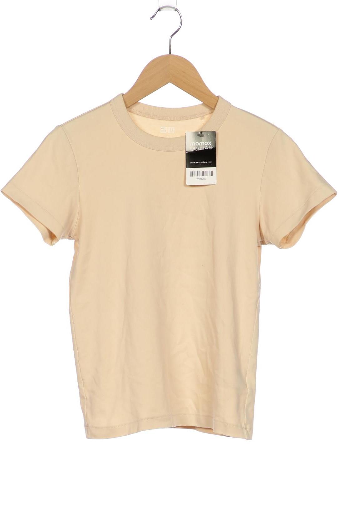 

uniqlo Damen T-Shirt, beige, Gr. 34