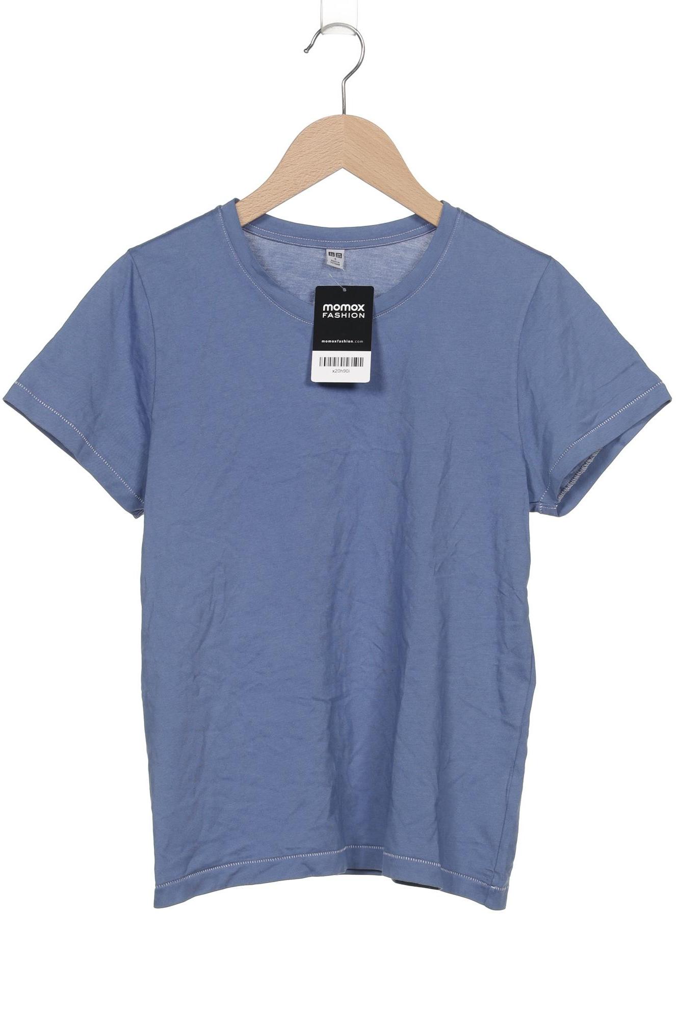 

uniqlo Damen T-Shirt, blau, Gr. 36
