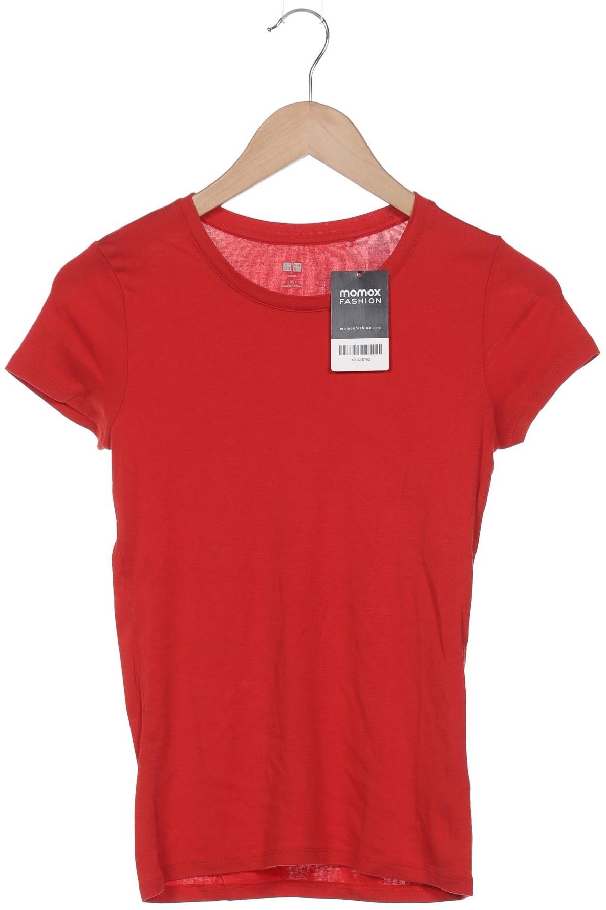 

uniqlo Damen T-Shirt, rot, Gr. 34