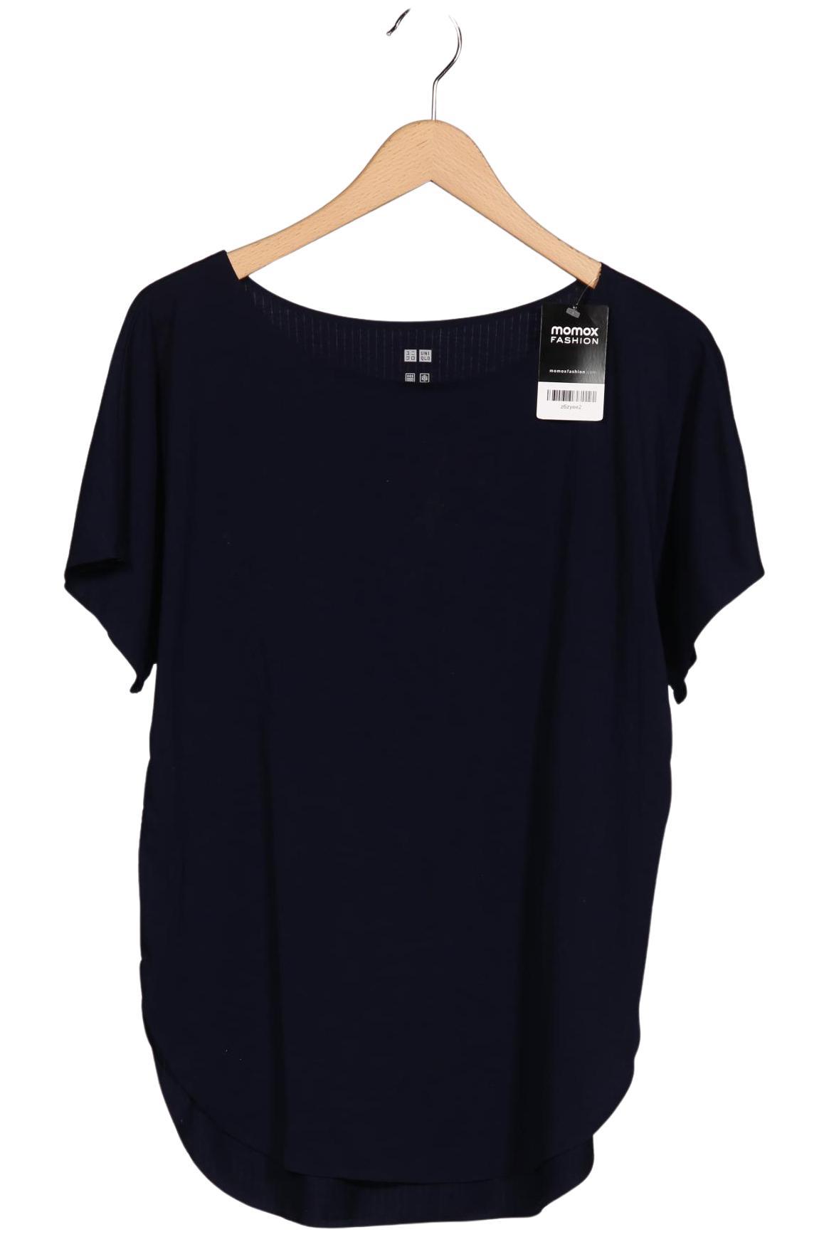 

uniqlo Damen T-Shirt, marineblau, Gr. 36