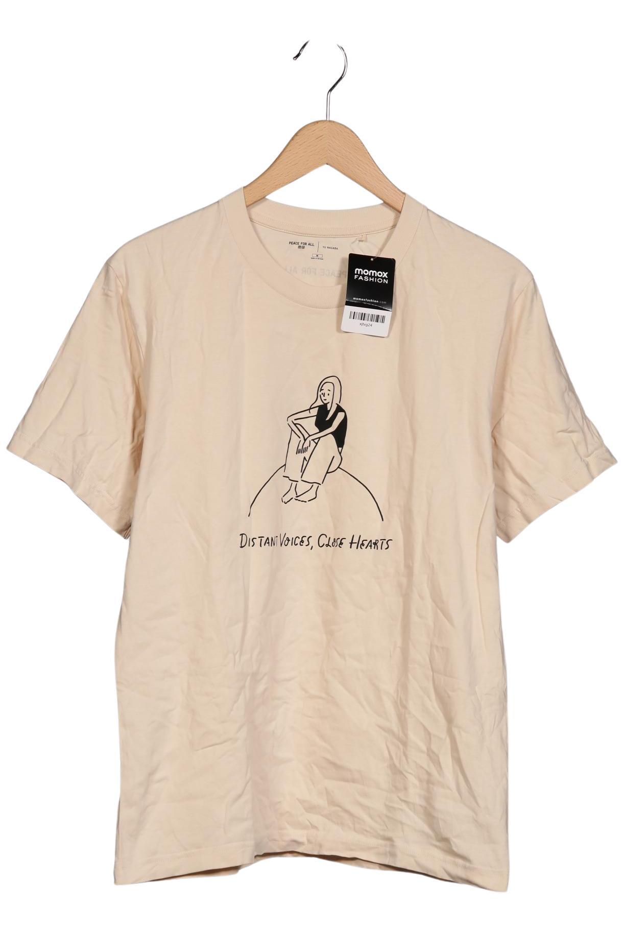

uniqlo Damen T-Shirt, beige, Gr. 38