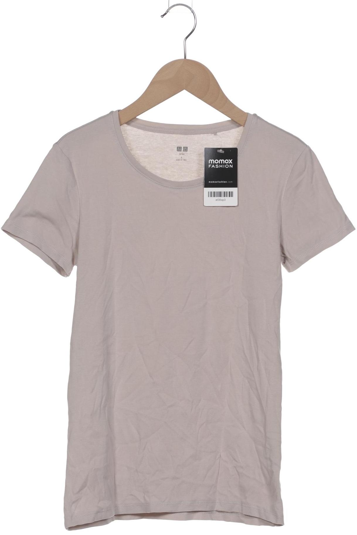 

uniqlo Damen T-Shirt, beige, Gr. 36