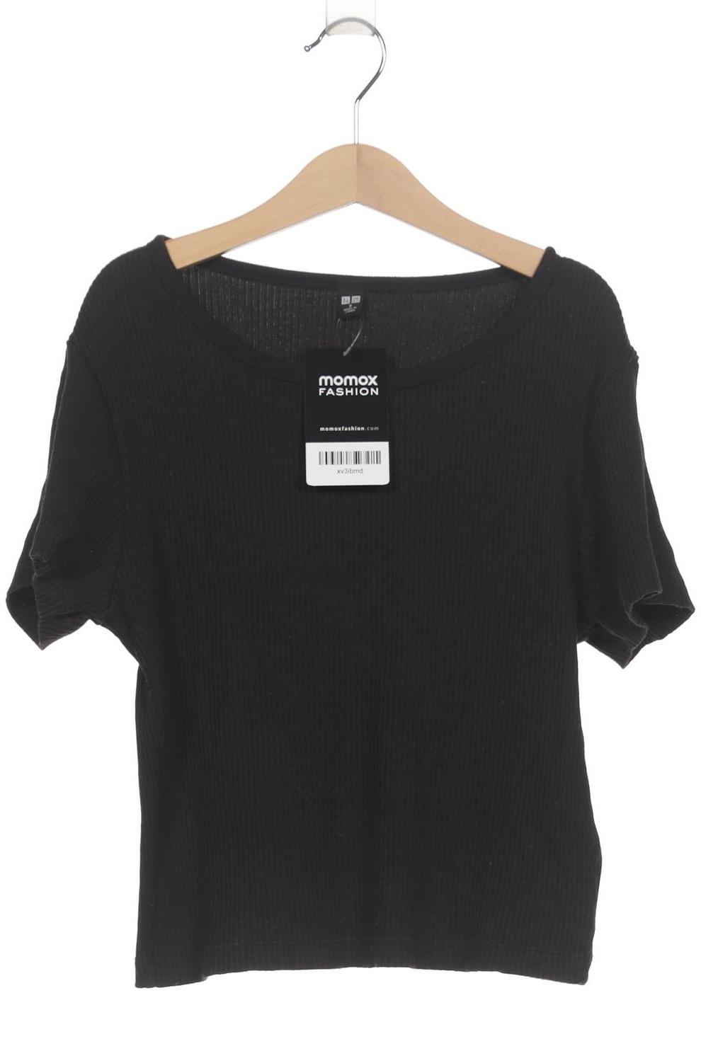 

uniqlo Damen T-Shirt, schwarz, Gr. 36